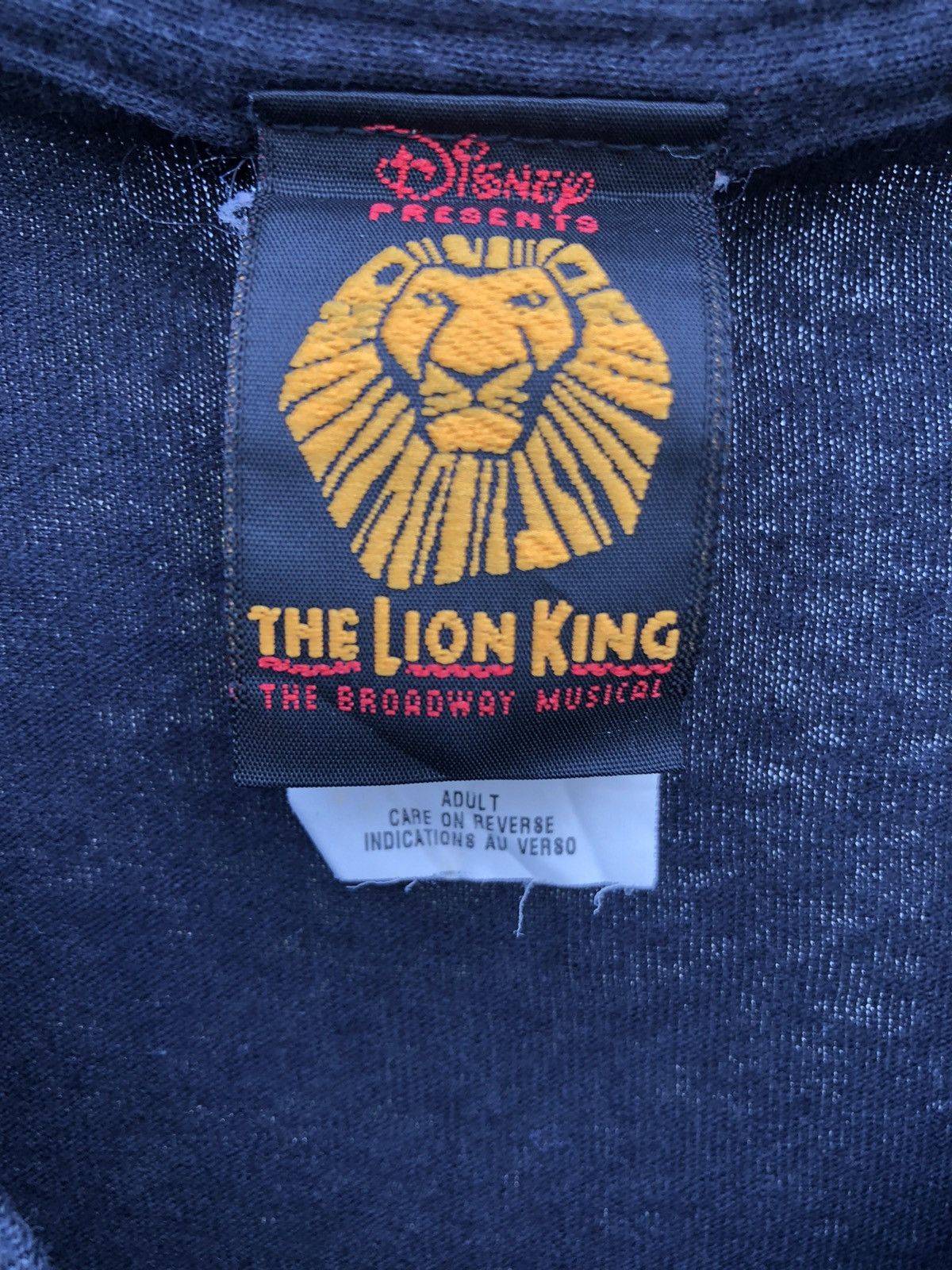 Cartoon Network × Disney Vintage The Lion King movie tee Size US XL / EU 56 / 4 - 4 Thumbnail