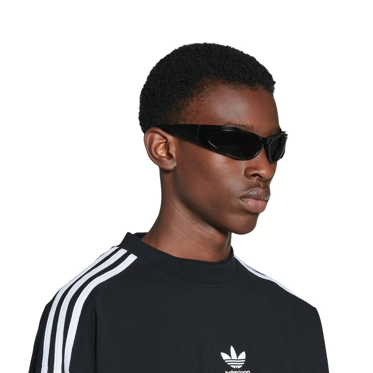 Pre-owned Balenciaga Reverse Xpander Sunglasses Black