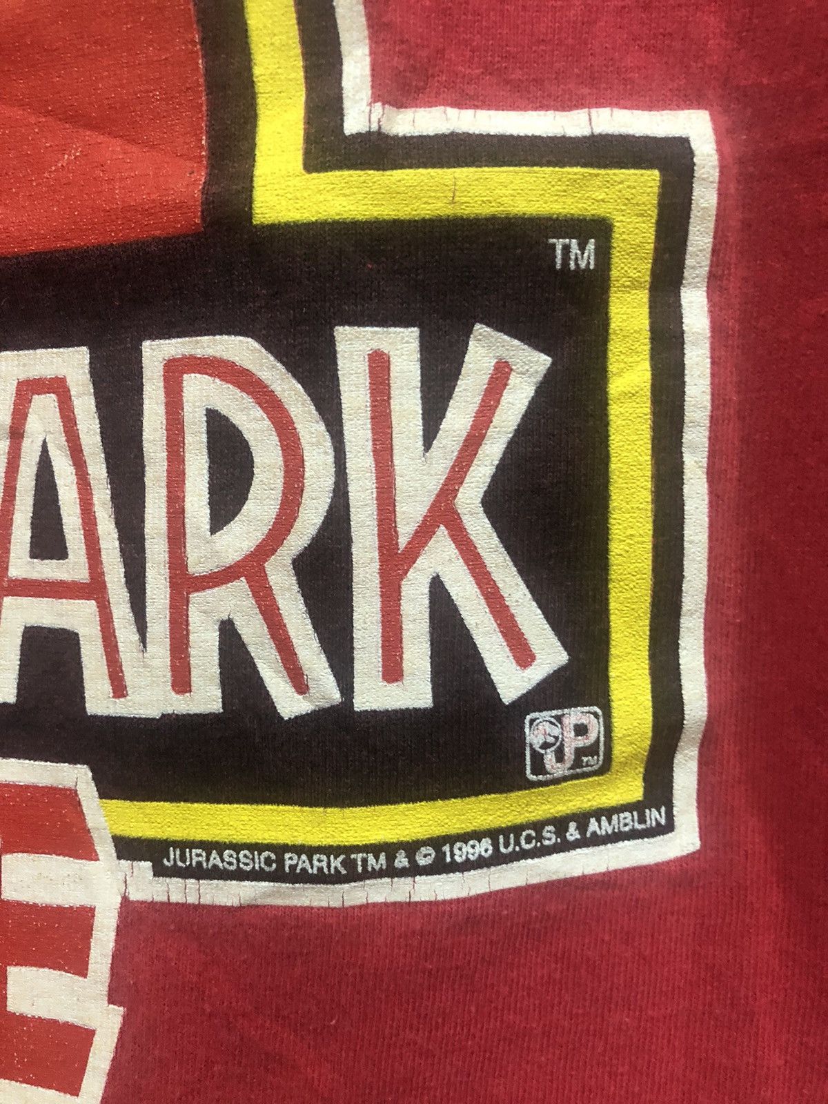 Universal Studios × Vintage Vintage Jurassic Park Universal Studio t shirt movie Size US L / EU 52-54 / 3 - 3 Thumbnail