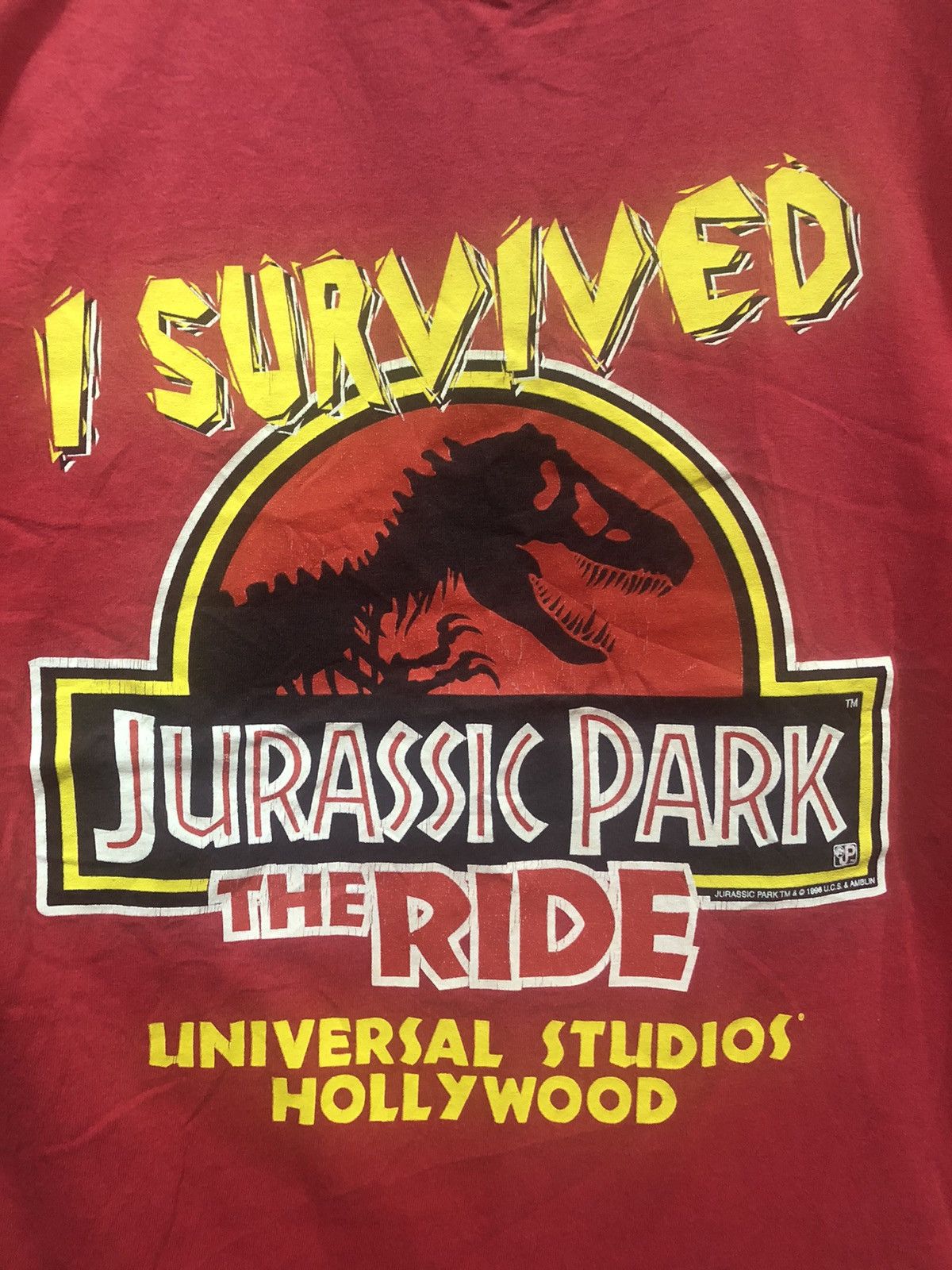 Universal Studios × Vintage Vintage Jurassic Park Universal Studio t shirt movie Size US L / EU 52-54 / 3 - 2 Thumbnail
