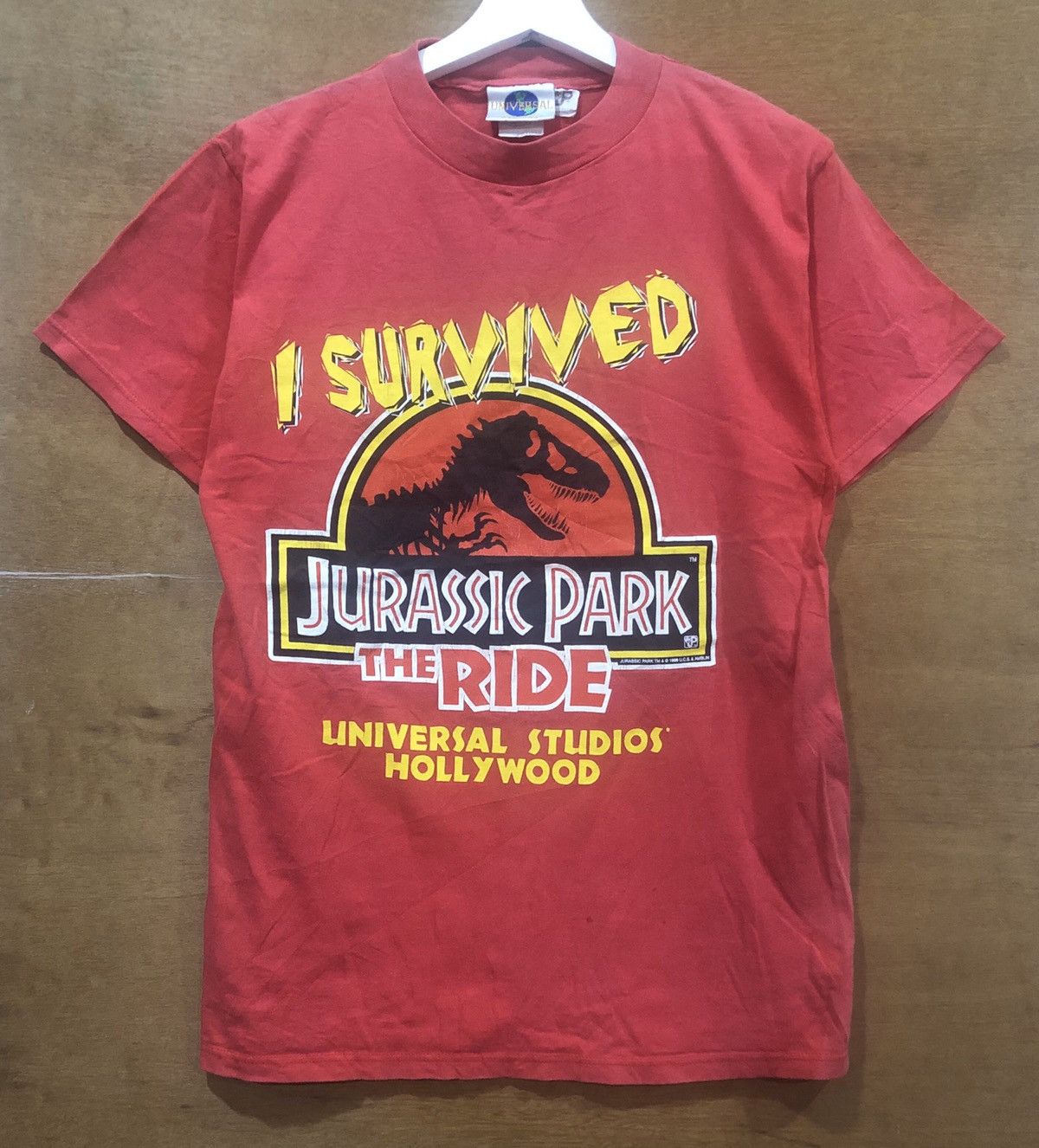 Universal Studios × Vintage Vintage Jurassic Park Universal Studio t shirt movie Size US L / EU 52-54 / 3 - 1 Thumbnail