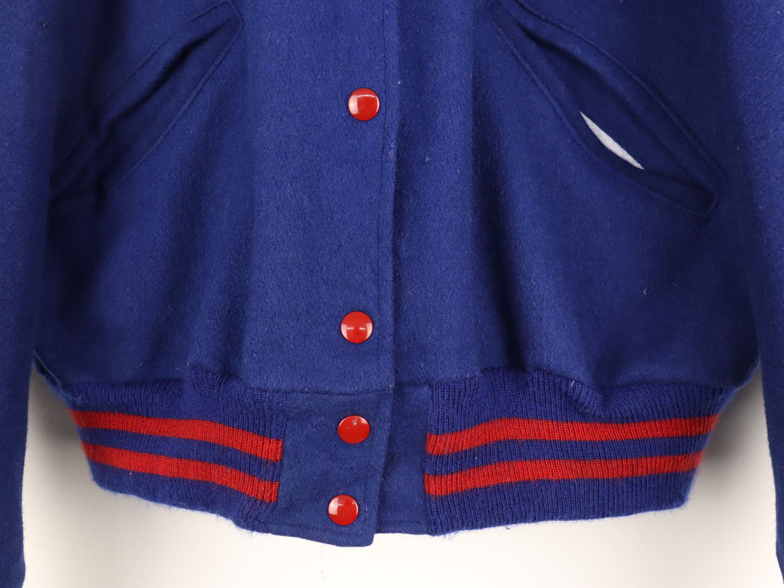 Delong Vtg Delong Sportswear Varsity Sailor Style Letterman Jacket Size US L / EU 52-54 / 3 - 13 Thumbnail