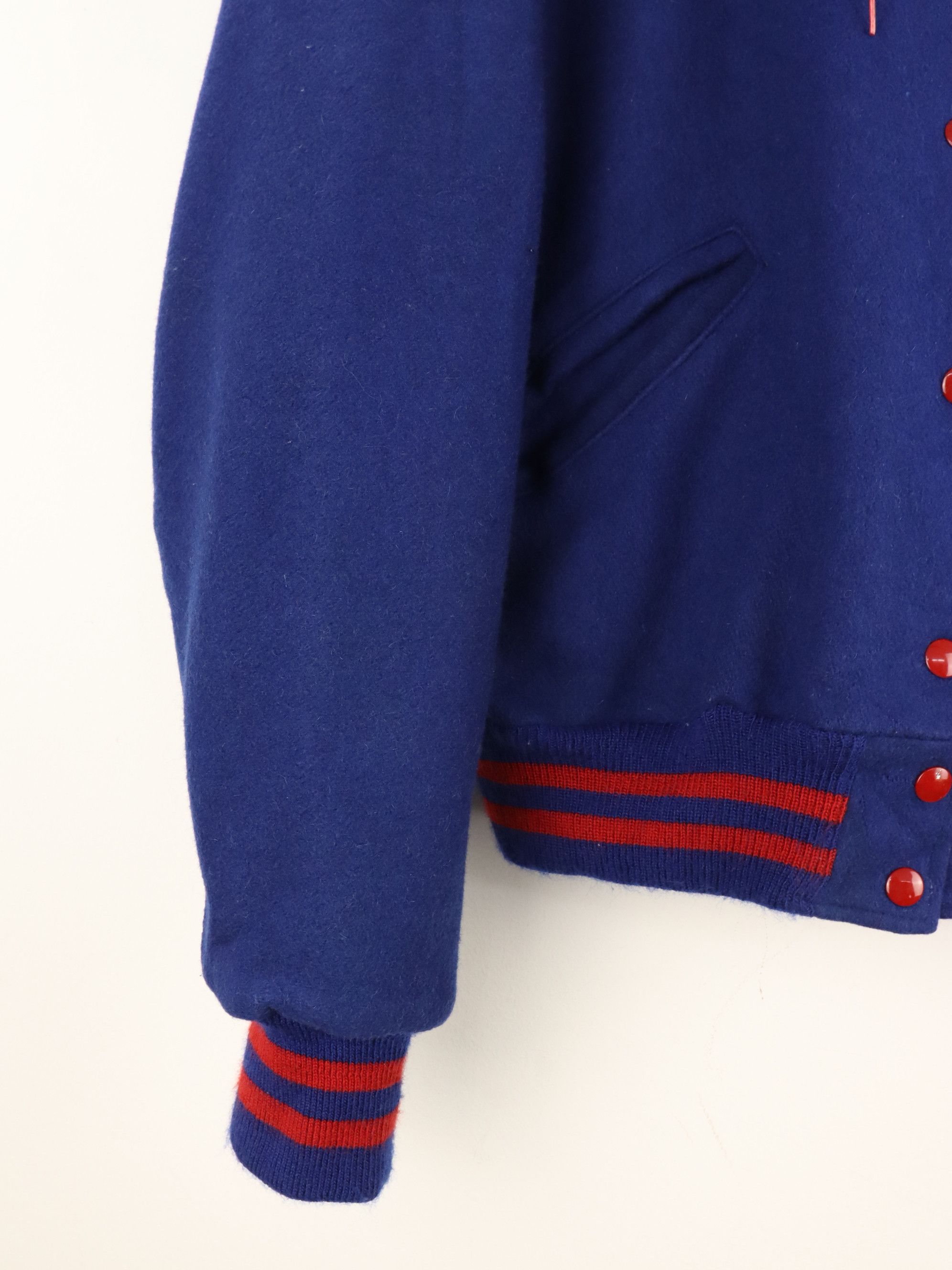 Delong Vtg Delong Sportswear Varsity Sailor Style Letterman Jacket Size US L / EU 52-54 / 3 - 11 Thumbnail