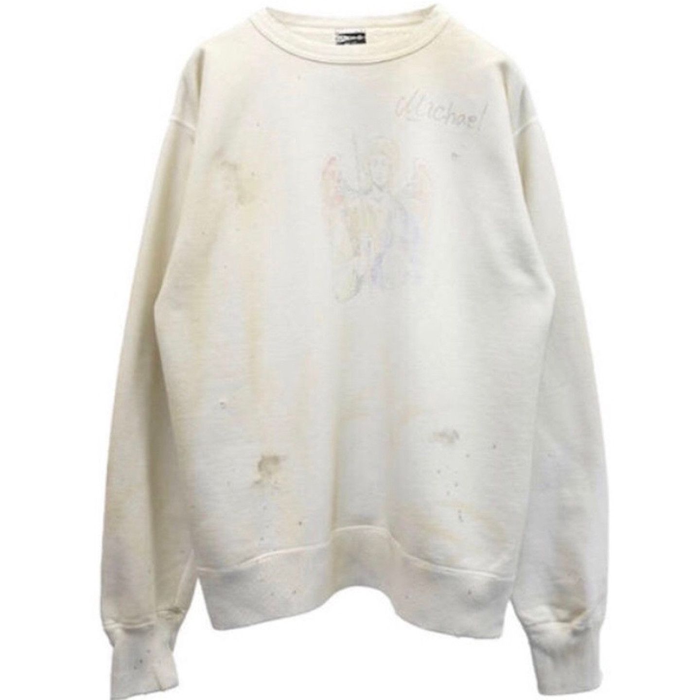 READYMADE × Saint Michael SAINT MICHAEL AGED CREWNECK SWEATSHIRT Size US L / EU 52-54 / 3 - 7 Thumbnail