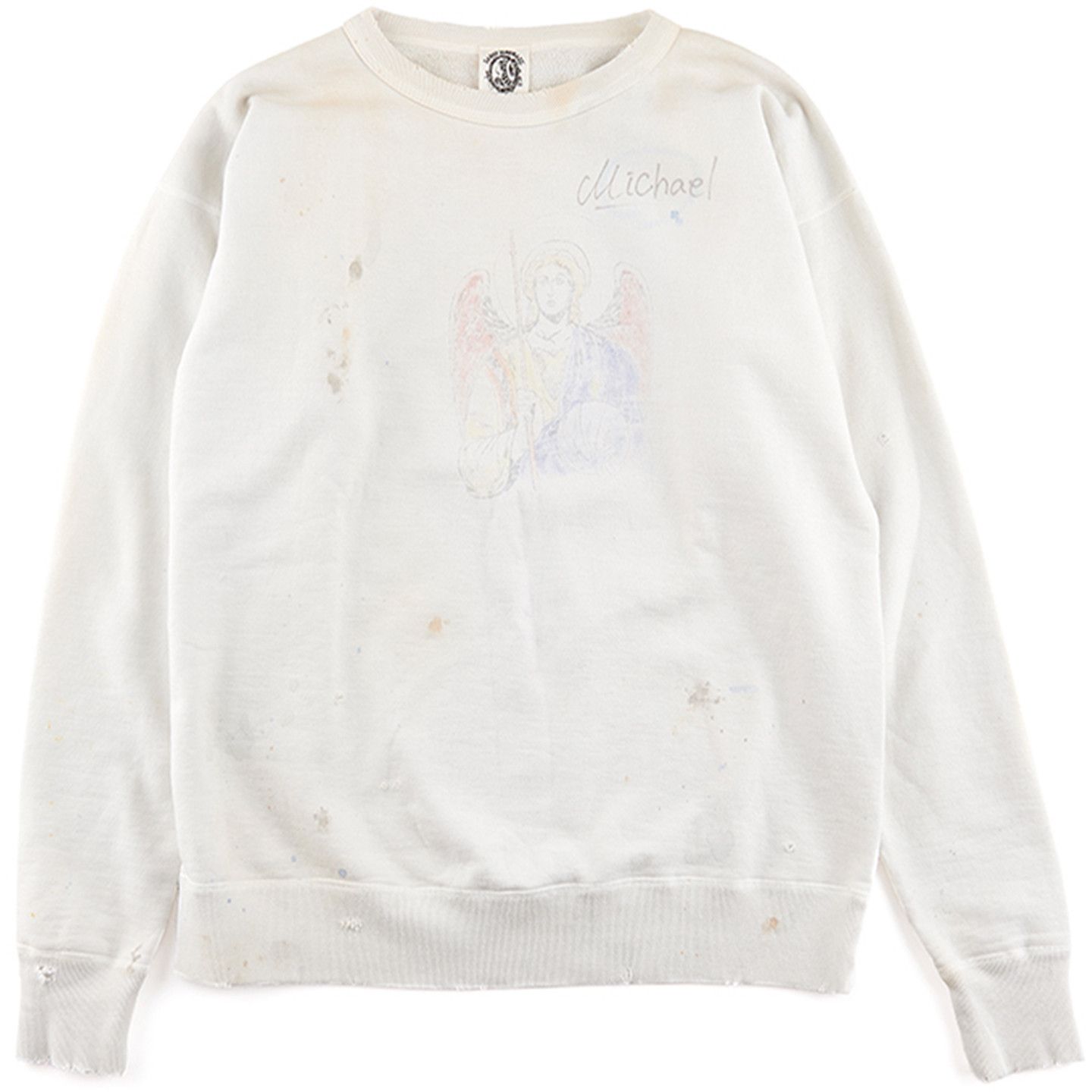 READYMADE × Saint Michael SAINT MICHAEL AGED CREWNECK SWEATSHIRT Size US L / EU 52-54 / 3 - 9 Thumbnail