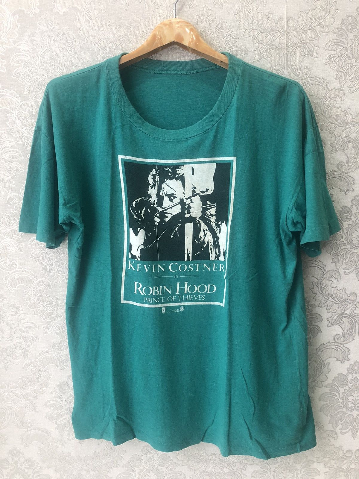 Vintage × Warner Bros Vintage Robin Hood Kevin Costner the Movie Size US L / EU 52-54 / 3 - 2 Thumbnail
