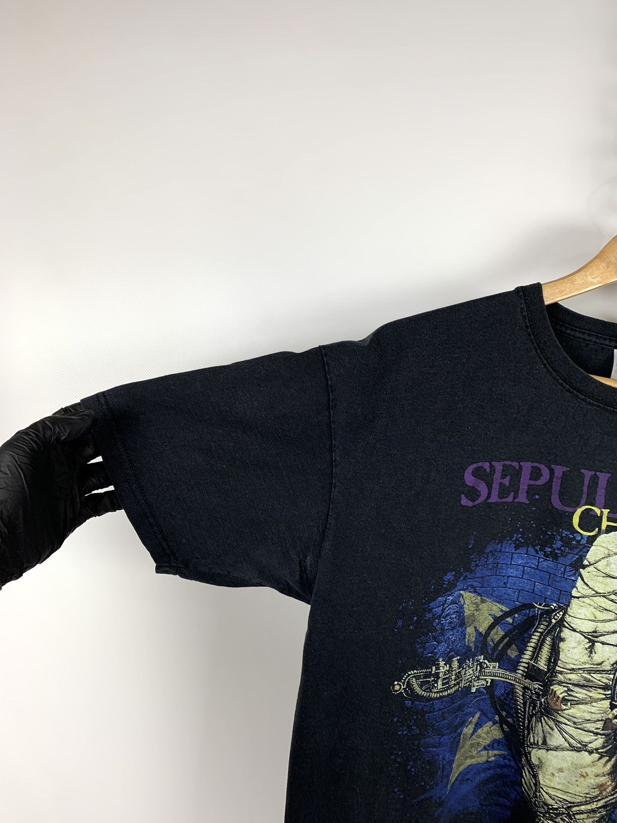 Band Tees Vintage Sepultura Chaos A.D. 30 Years Travis Style T-Shirt Size US L / EU 52-54 / 3 - 10 Thumbnail