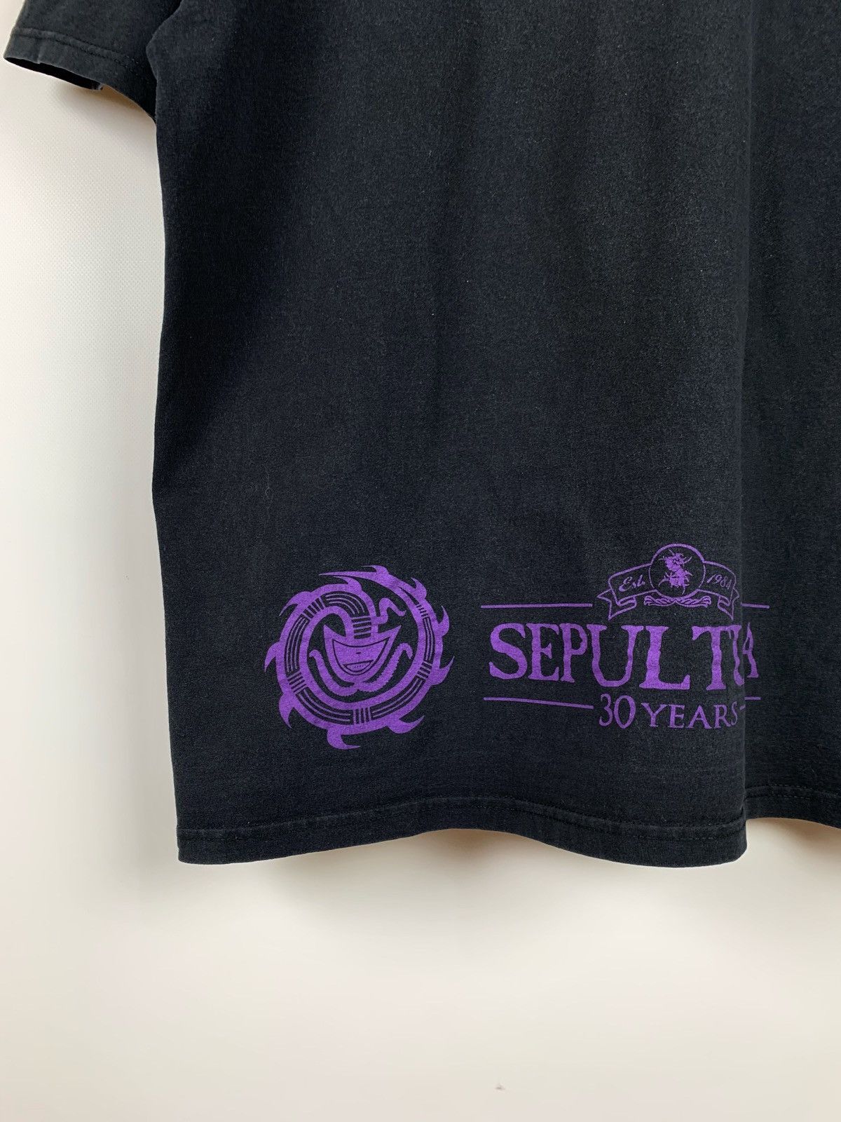 Band Tees Vintage Sepultura Chaos A.D. 30 Years Travis Style T-Shirt Size US L / EU 52-54 / 3 - 8 Thumbnail