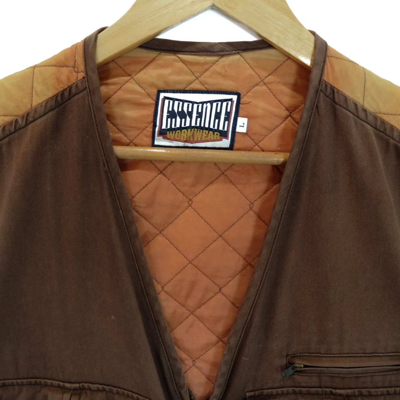 Japanese Brand 90's ESSENCE Tactical Fishing Multipocket Vest Jacket Size US L / EU 52-54 / 3 - 3 Thumbnail