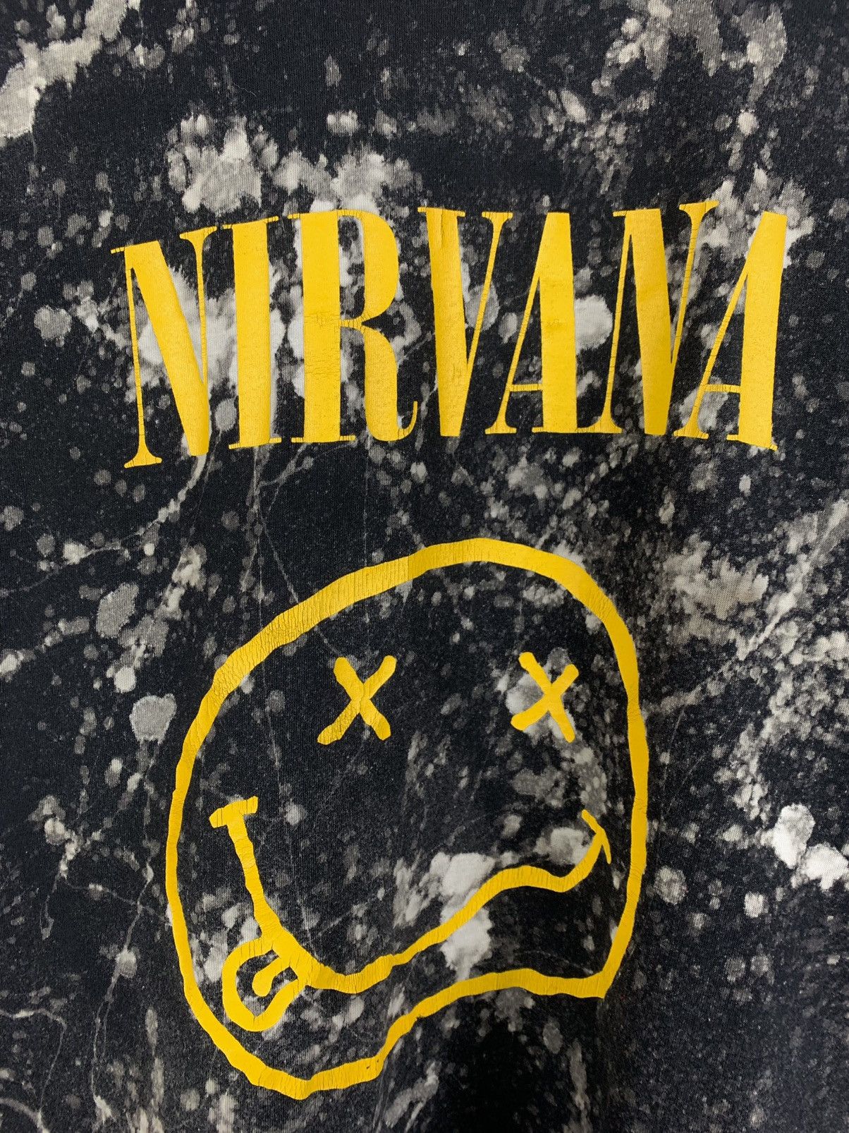 Band Tees 90s Vintage Nirvana Smile Tie Dye T-Shirt Size US M / EU 48-50 / 2 - 5 Thumbnail