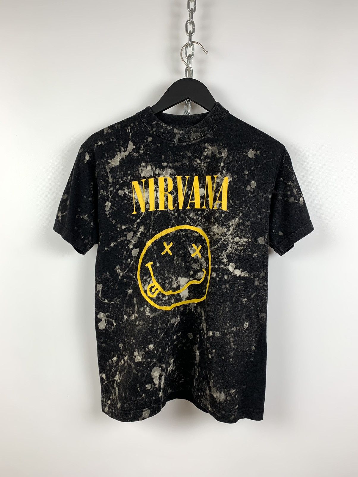 nirvana shirt tie dye