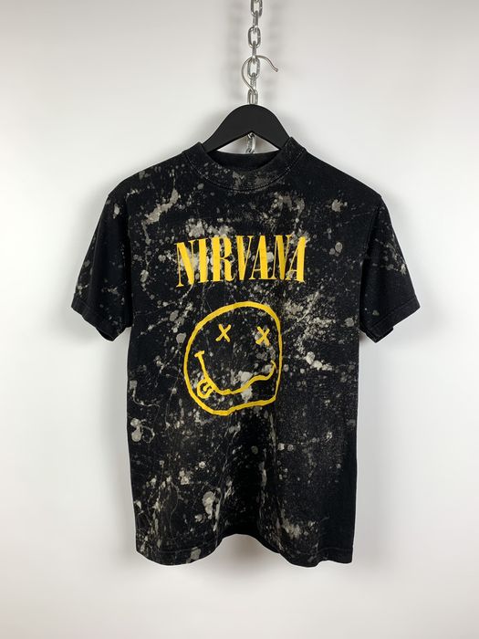 Nirvana スマイルtシャツ M 美品 バクプリあり | nate-hospital.com