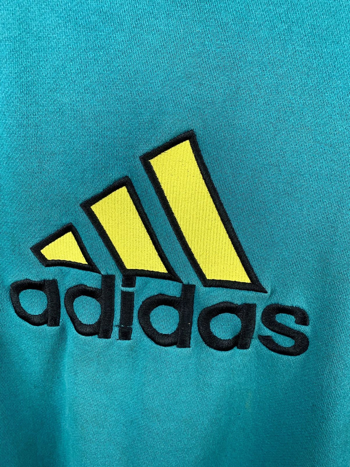 Adidas 90s Vintage Adidas Big Logo Equipment Style Sweatshirt Size US M / EU 48-50 / 2 - 11 Thumbnail