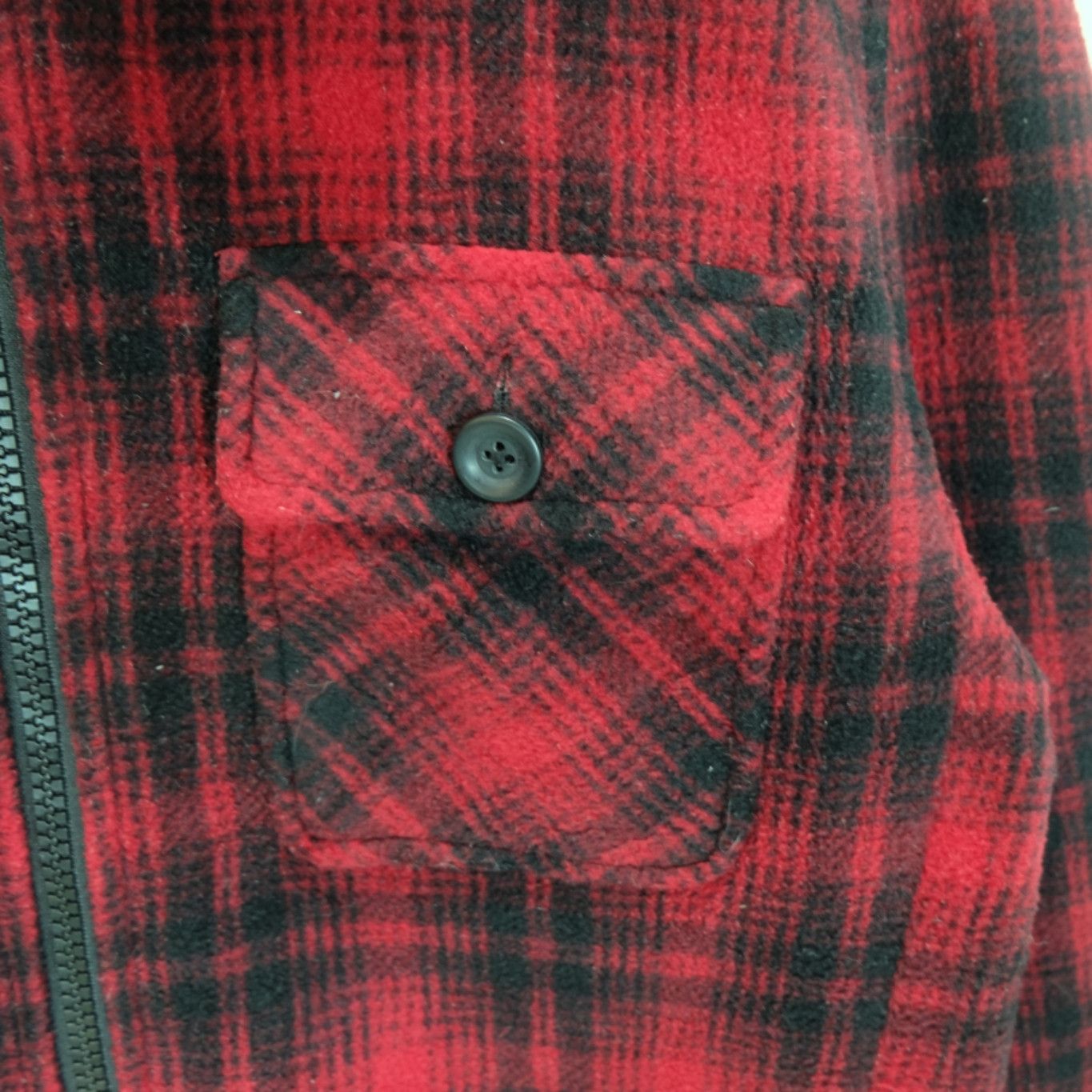Uniqlo Vintage 2000's UNIQLO Flannel Cowboy Fluffy Fleece Jacket Size US M / EU 48-50 / 2 - 7 Thumbnail