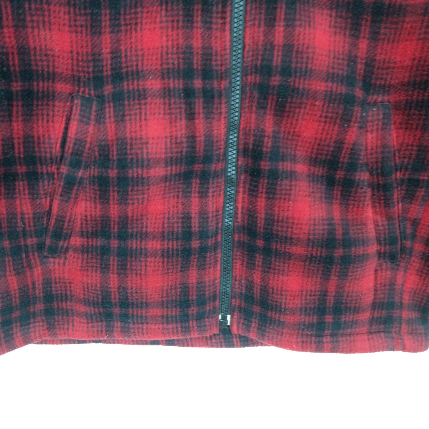 Uniqlo Vintage 2000's UNIQLO Flannel Cowboy Fluffy Fleece Jacket Size US M / EU 48-50 / 2 - 6 Thumbnail