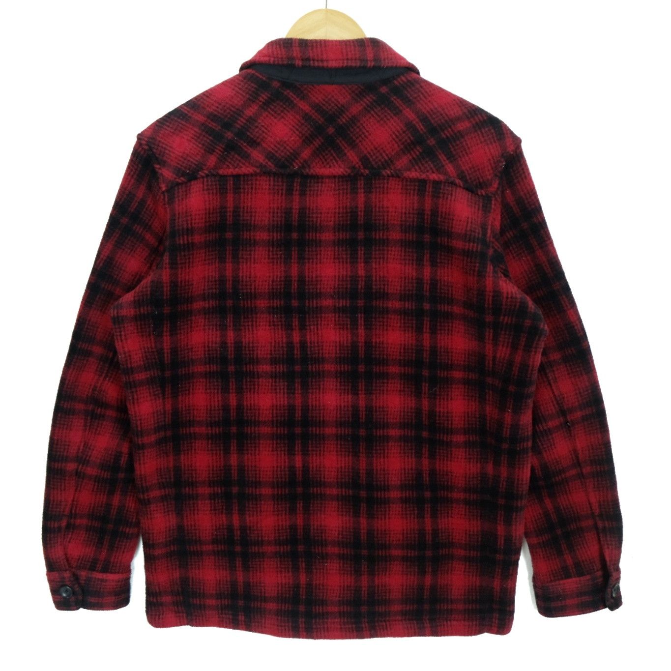 Uniqlo Vintage 2000's UNIQLO Flannel Cowboy Fluffy Fleece Jacket Size US M / EU 48-50 / 2 - 8 Thumbnail