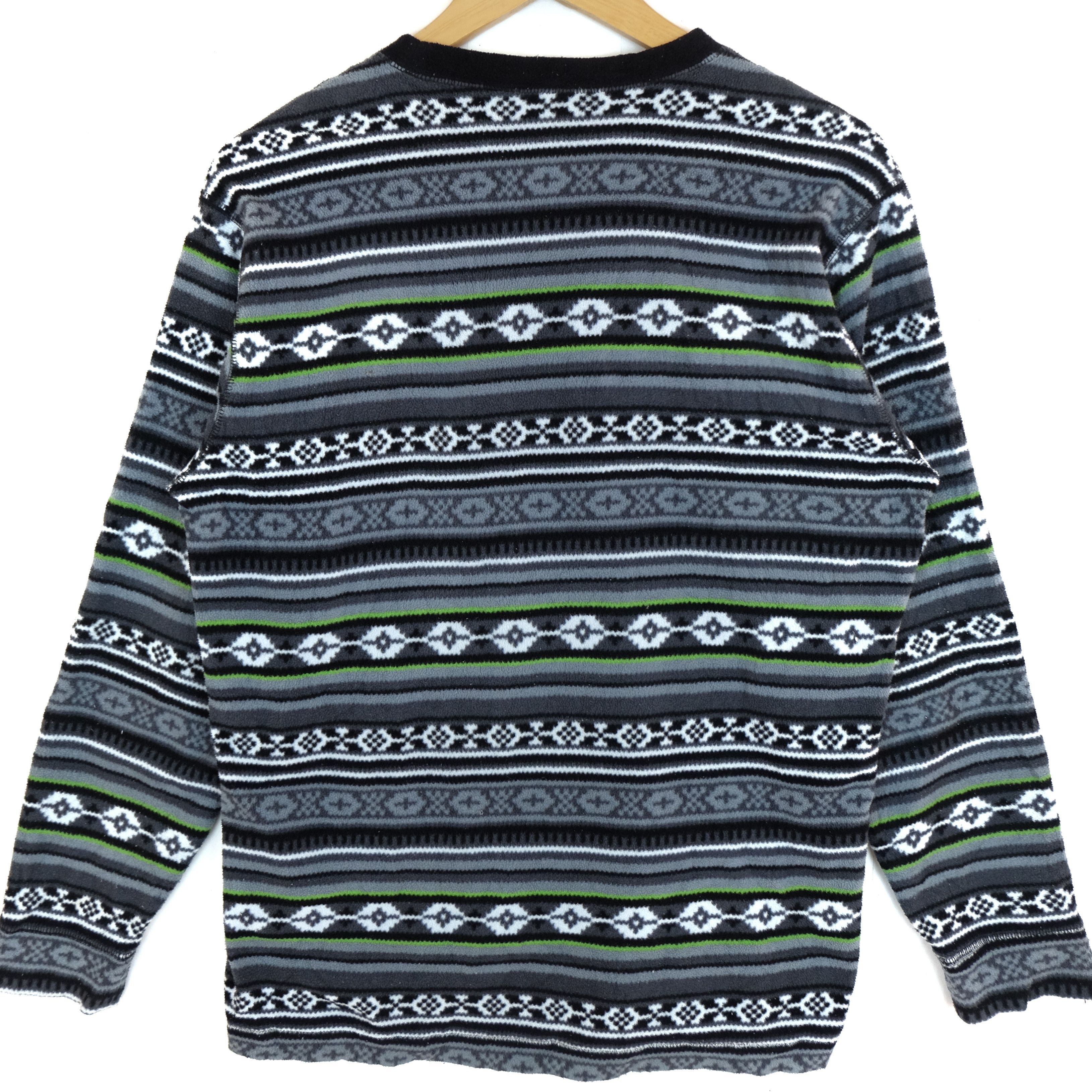 Japanese Brand UNIQLO Monogram Floral Abstract Pullover Sweatshirt Size US M / EU 48-50 / 2 - 7 Thumbnail