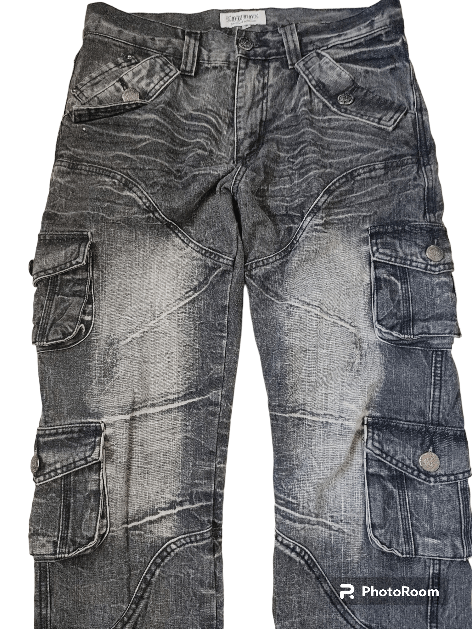 LOWBOX Rare!!!🇯🇵LOWBOX🇯🇵 Multi Pockets 3 Quarter/Cropped Pants Size US 30 / EU 46 - 6 Thumbnail