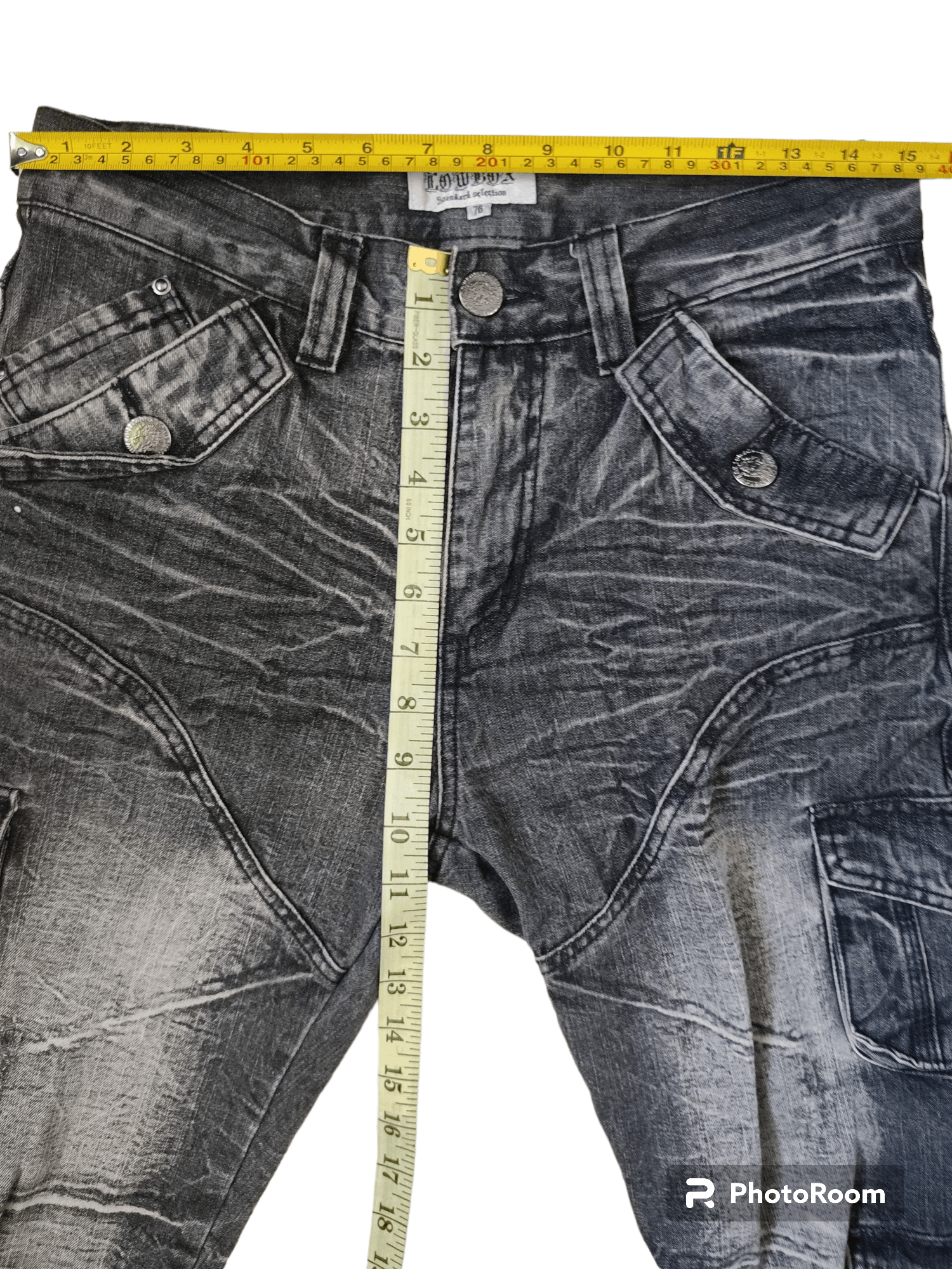 LOWBOX Rare!!!🇯🇵LOWBOX🇯🇵 Multi Pockets 3 Quarter/Cropped Pants Size US 30 / EU 46 - 7 Thumbnail