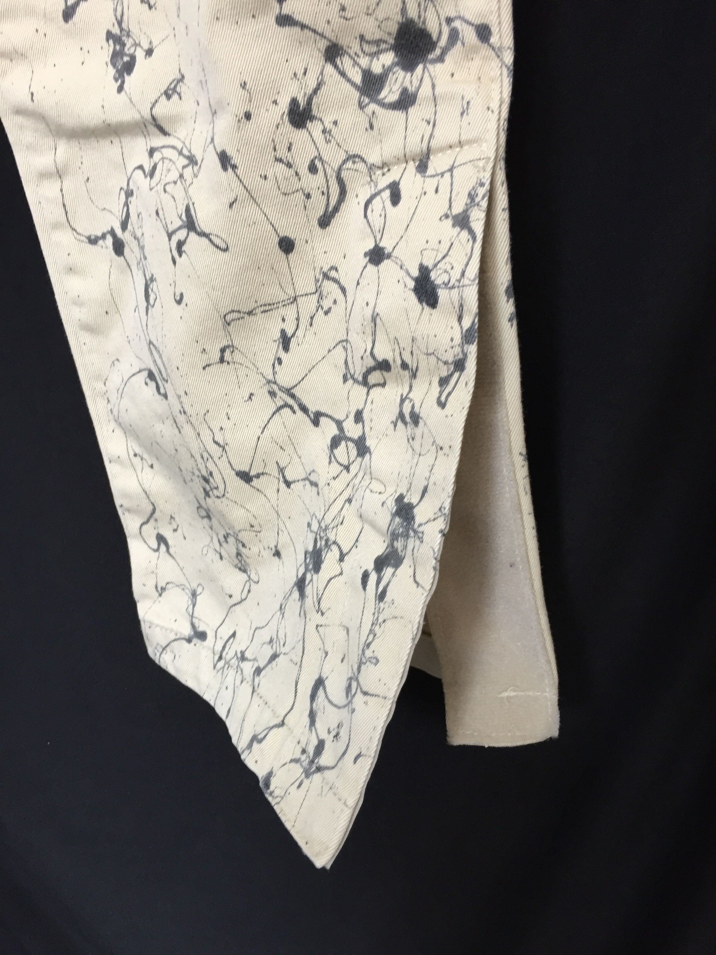 General Research 1999 Oil splash paint Rider pants Size US 27 - 7 Thumbnail