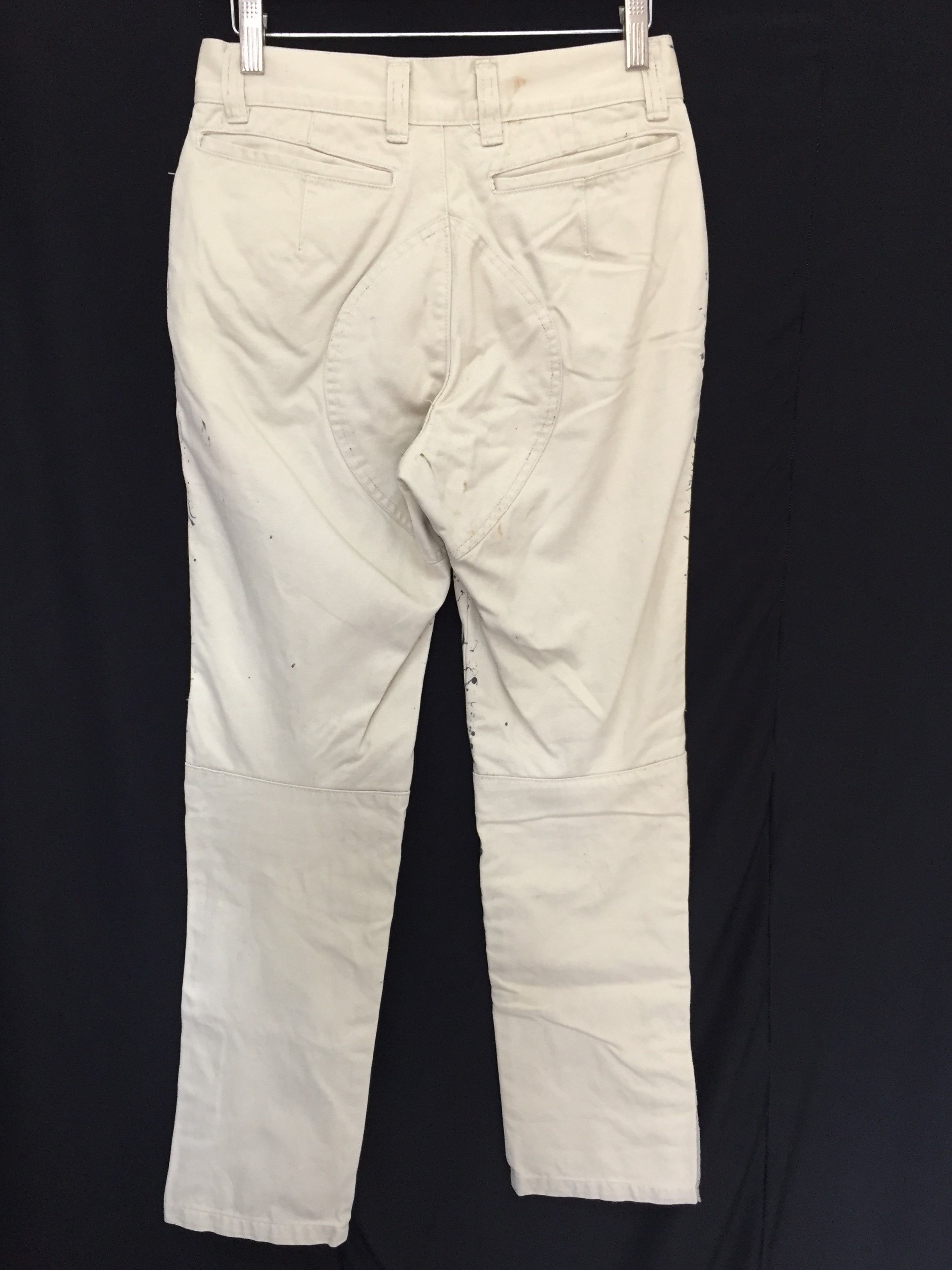 General Research 1999 Oil splash paint Rider pants Size US 27 - 8 Thumbnail