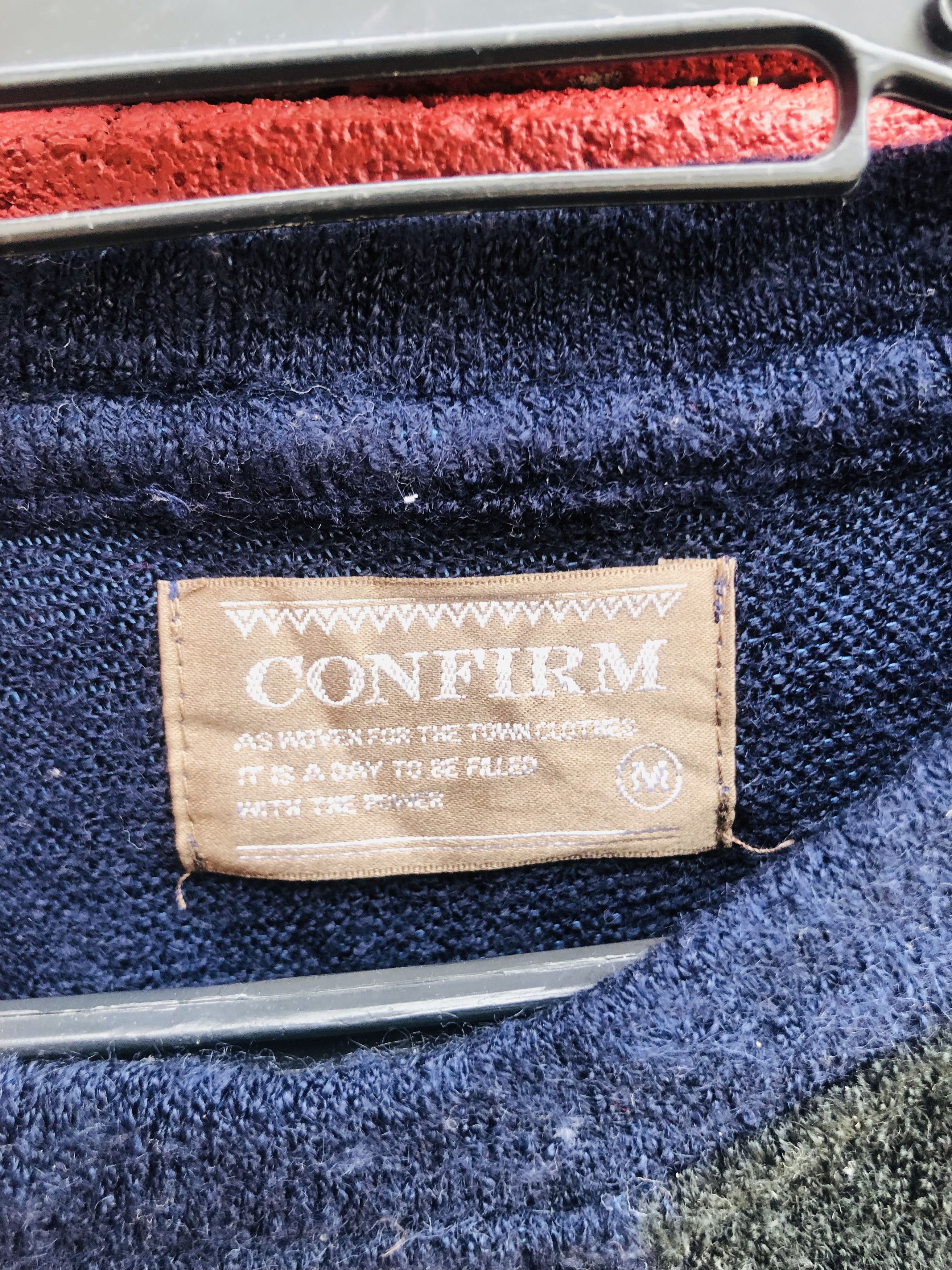 Japanese Brand × Vintage Vintage Confirm Wool Japanese Designer Fashion Style Size US M / EU 48-50 / 2 - 7 Thumbnail