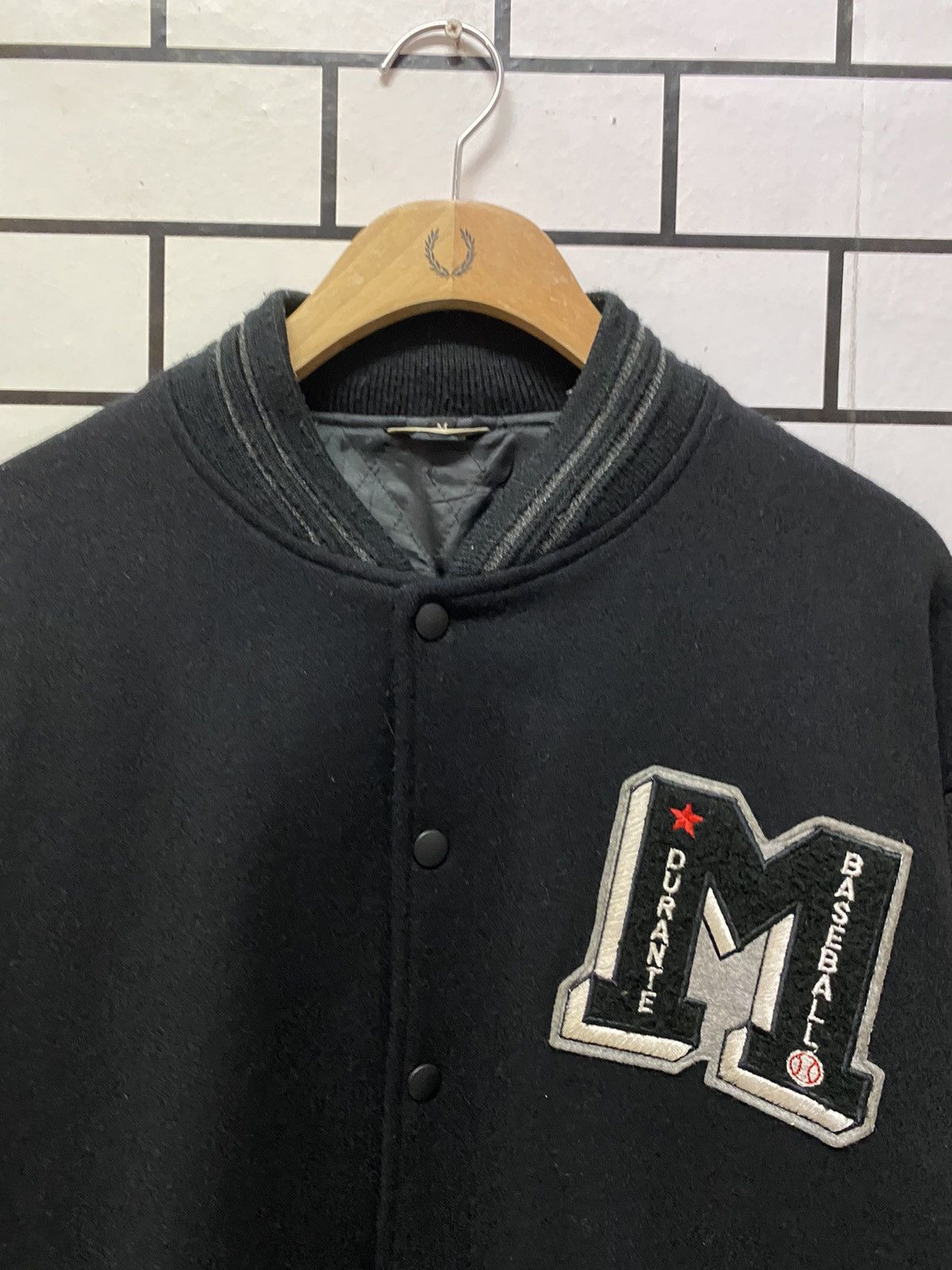 Vintage Vintage Durante Baseball Sports Club Leather Varsity Jacket Size US M / EU 48-50 / 2 - 9 Thumbnail