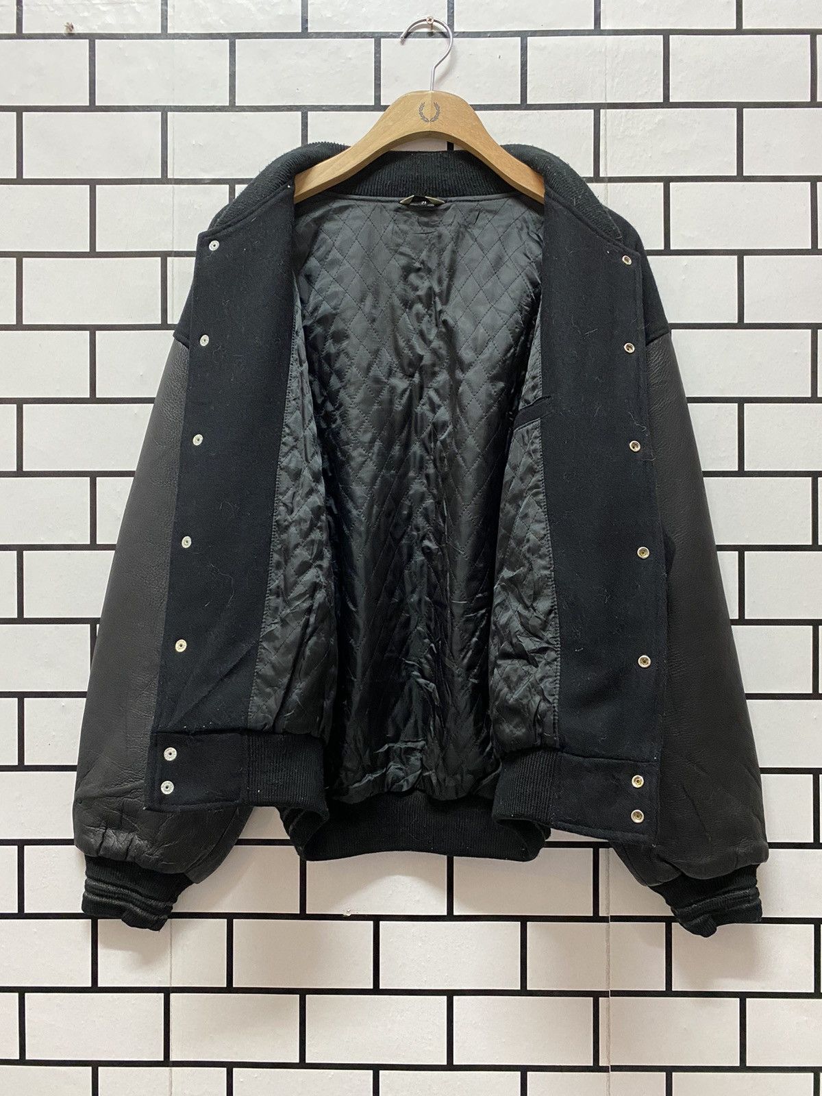 Vintage Vintage Durante Baseball Sports Club Leather Varsity Jacket Size US M / EU 48-50 / 2 - 15 Thumbnail