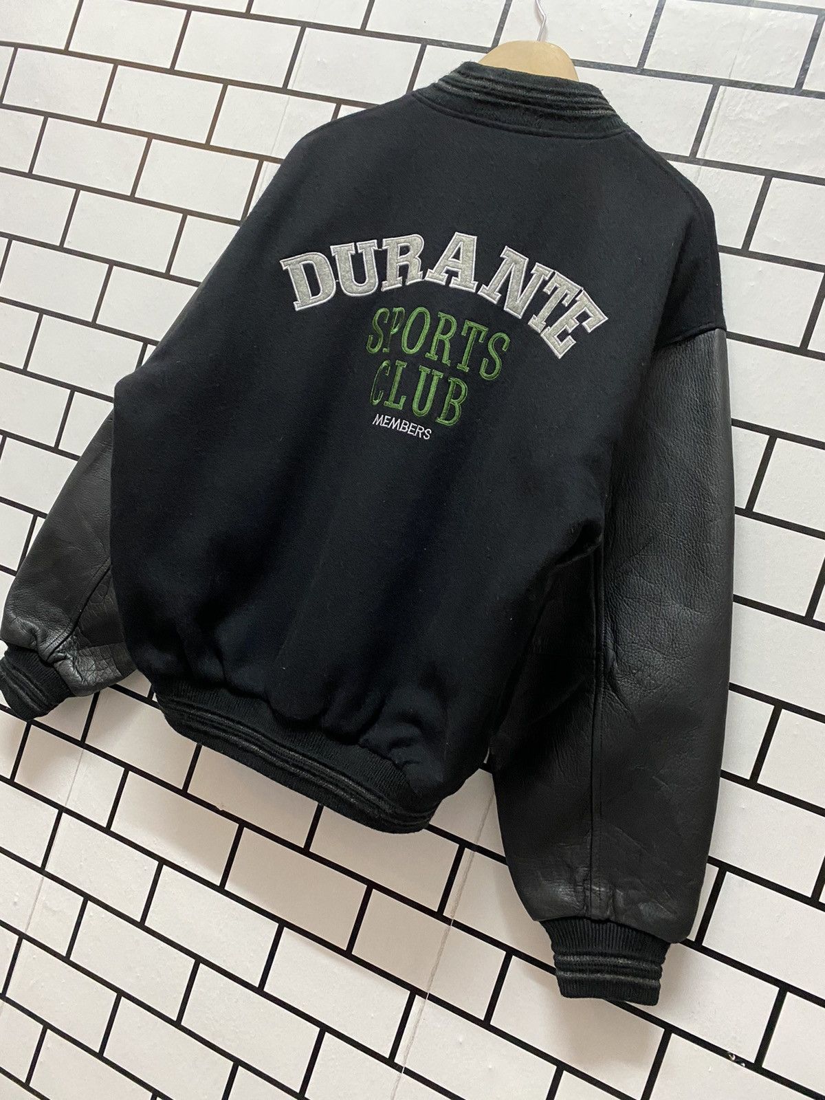 Vintage Vintage Durante Baseball Sports Club Leather Varsity Jacket Size US M / EU 48-50 / 2 - 3 Thumbnail
