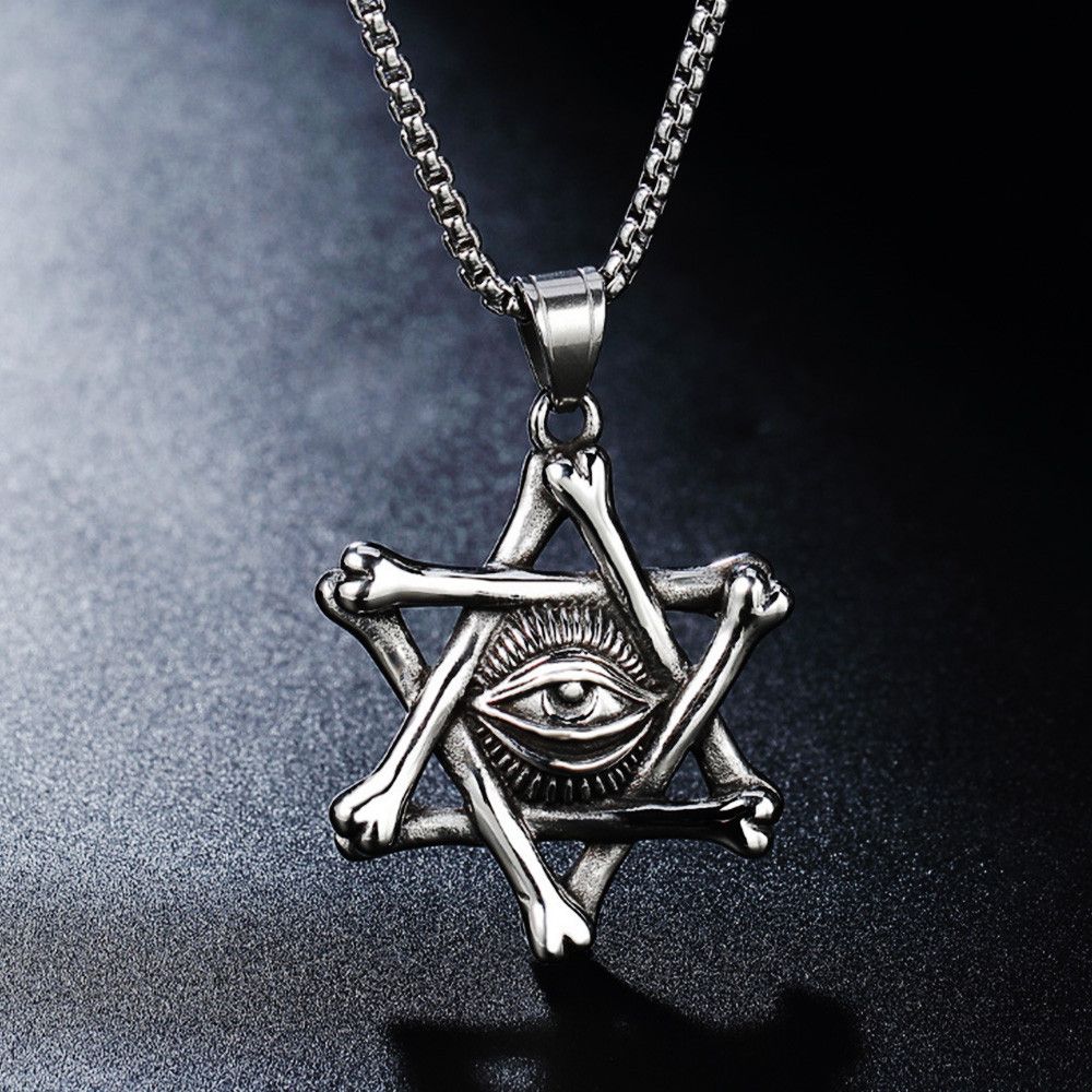 Jewelry All Seeing Eye Pendant Necklace Size ONE SIZE - 2 Thumbnail