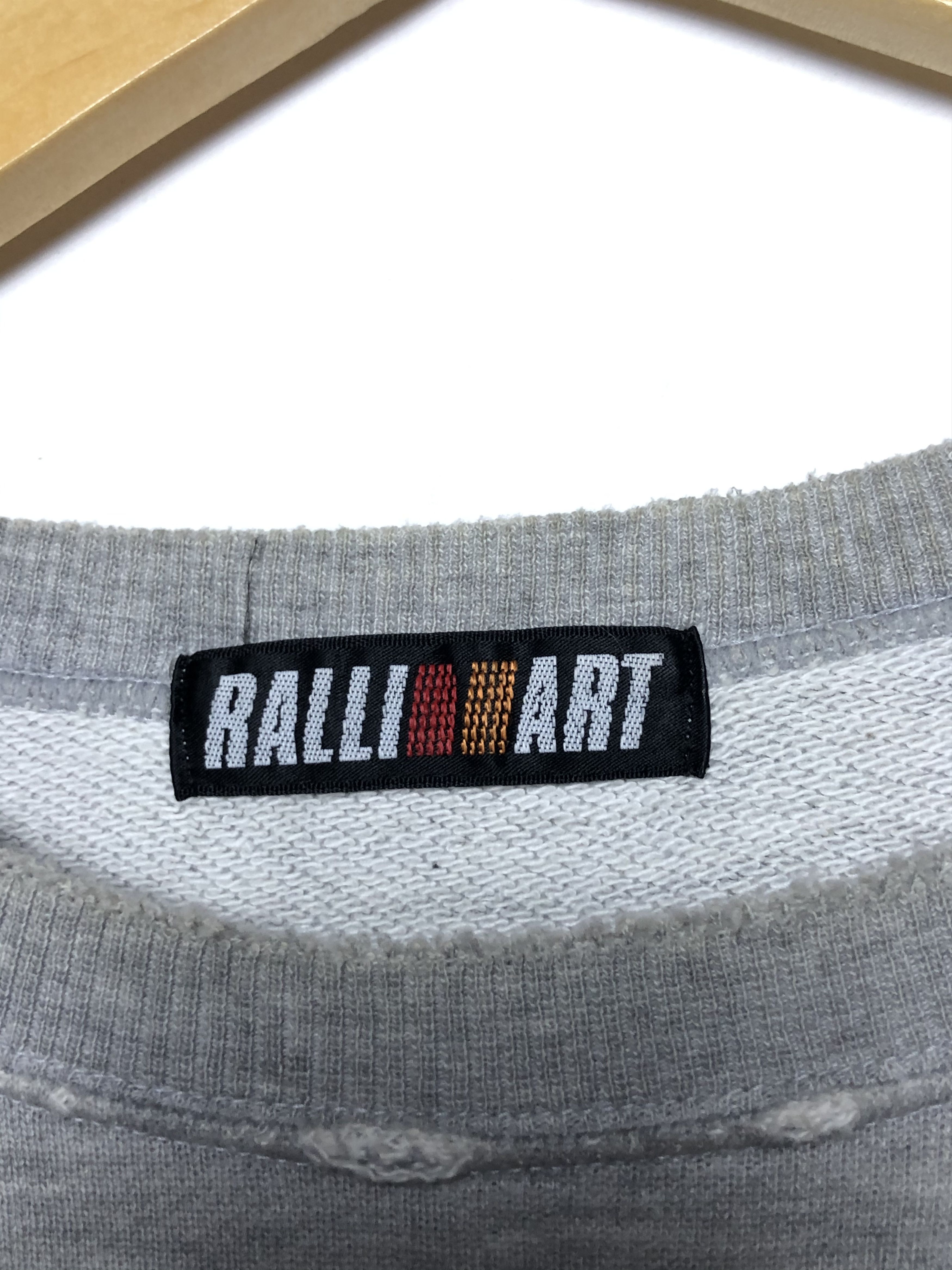 Japanese Brand VINTAGE DISTRESSED MITSUBISHI RALLIART SWEATSHIRT Size US L / EU 52-54 / 3 - 9 Thumbnail