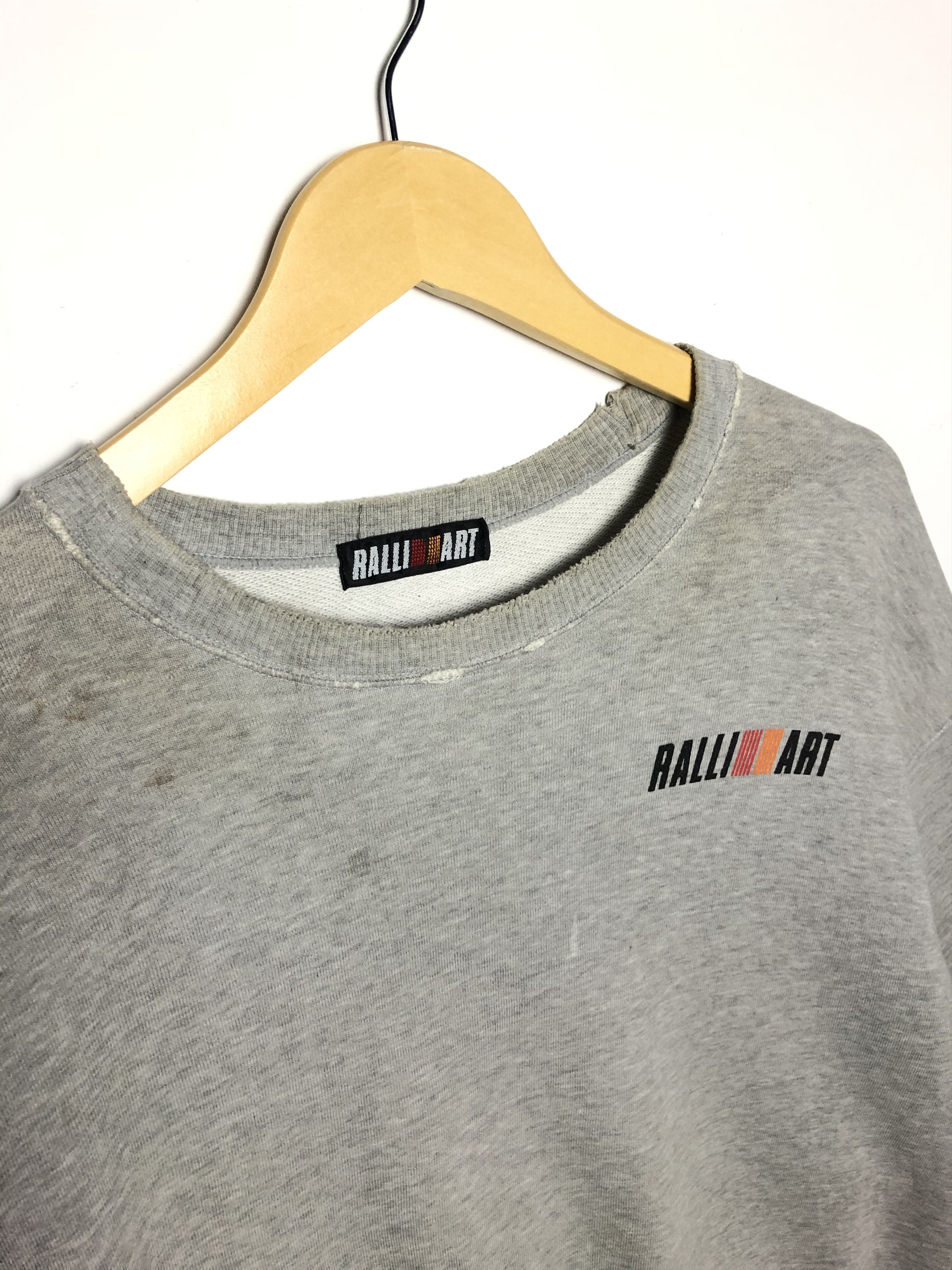 Japanese Brand VINTAGE DISTRESSED MITSUBISHI RALLIART SWEATSHIRT Size US L / EU 52-54 / 3 - 6 Thumbnail