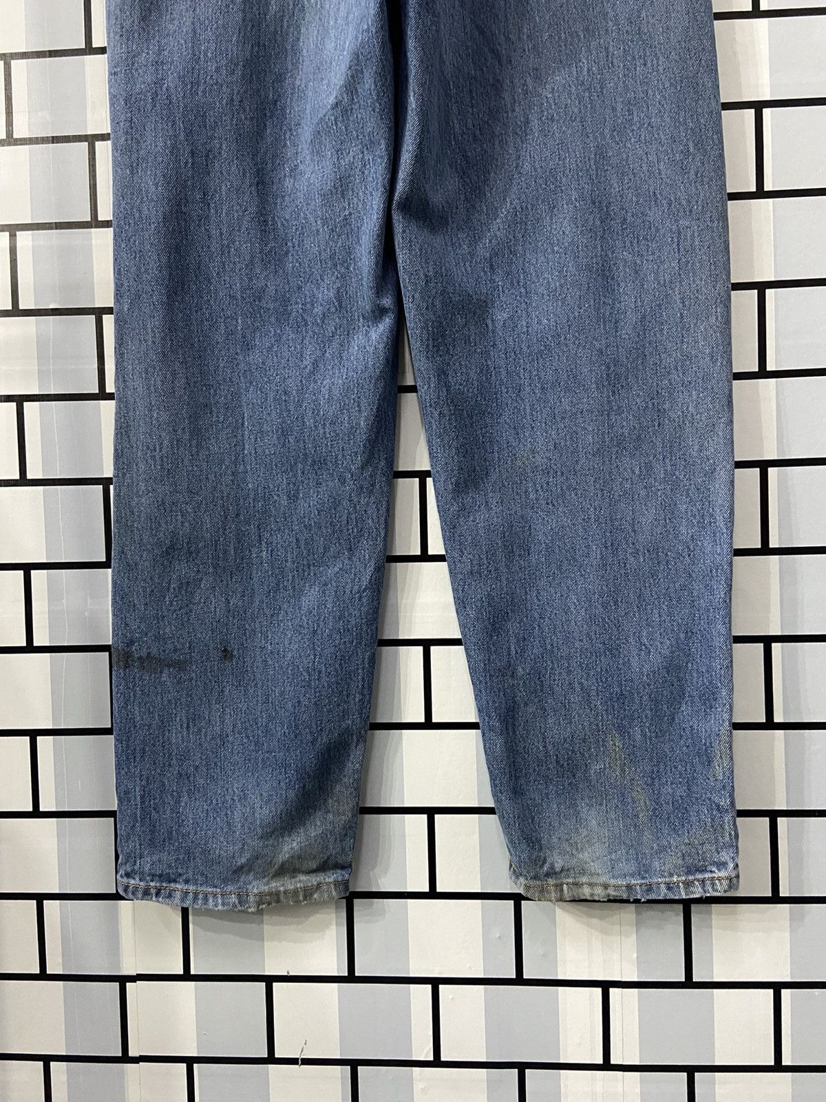 Levi's × Vintage Vintage Levi’s 560 Dirty Relaxed Fit Blue Wash Denim Pants Size US 34 / EU 50 - 12 Thumbnail