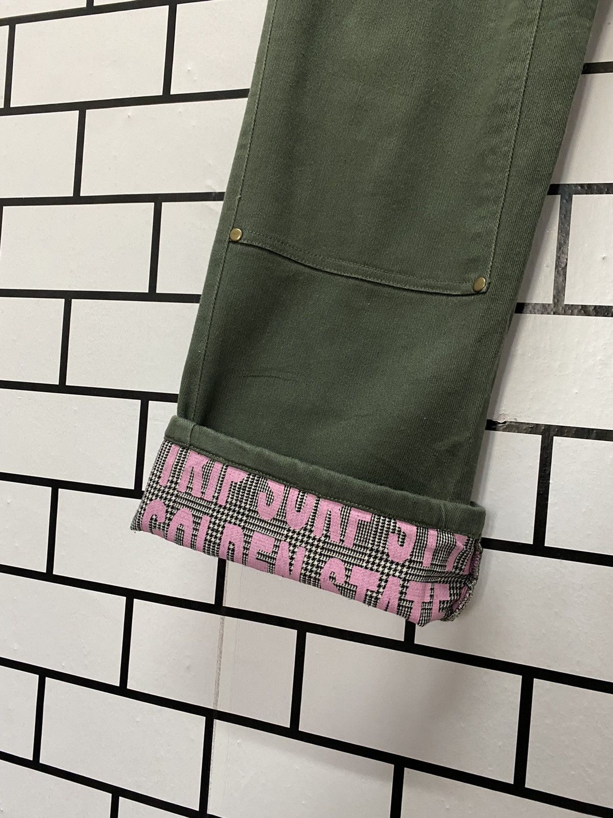 Designer × Japanese Brand Jungle Storm Japan Double Knee Casual Work Wear Pants Size US 32 / EU 48 - 4 Thumbnail