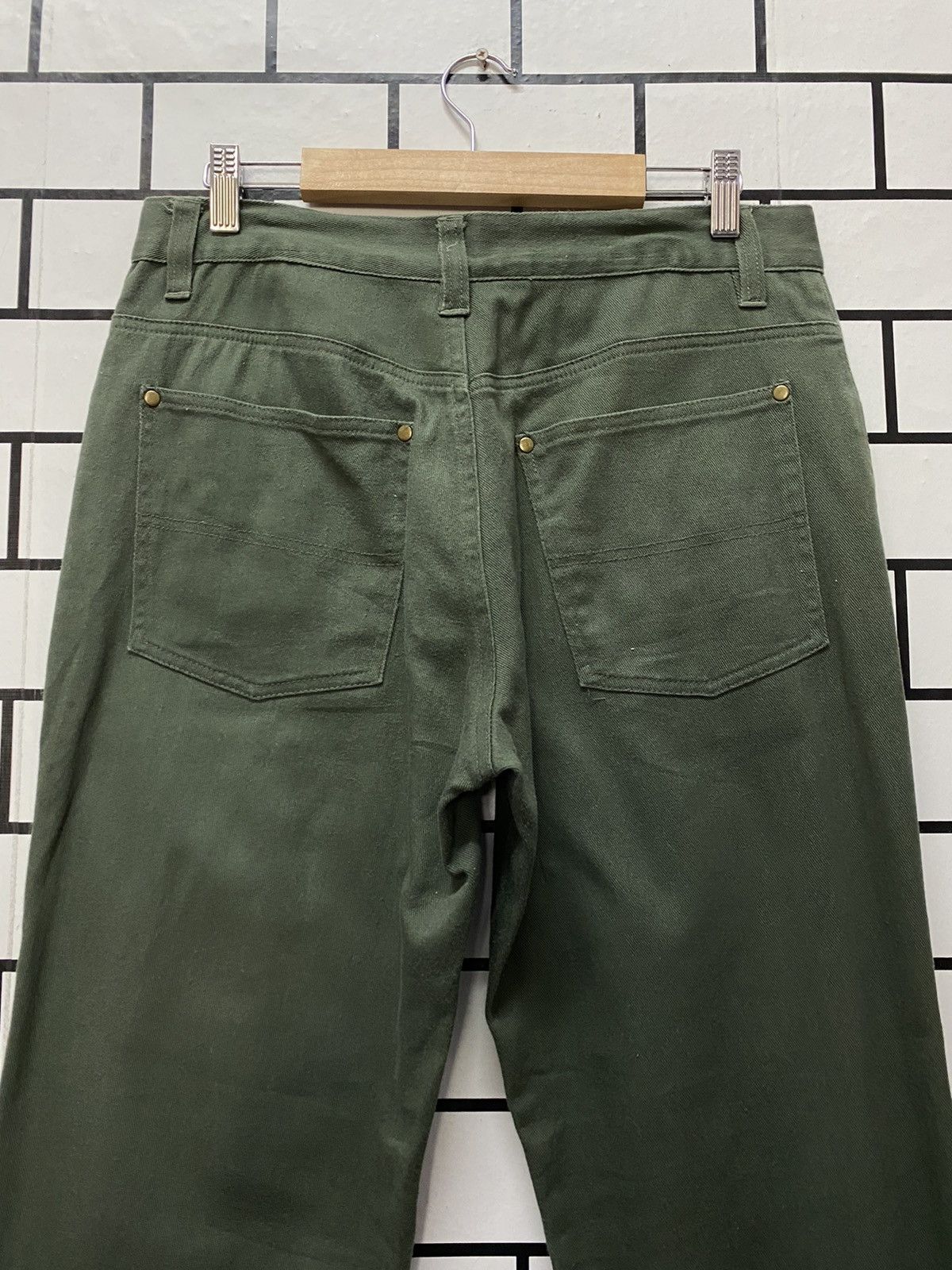 Designer × Japanese Brand Jungle Storm Japan Double Knee Casual Work Wear Pants Size US 32 / EU 48 - 12 Thumbnail