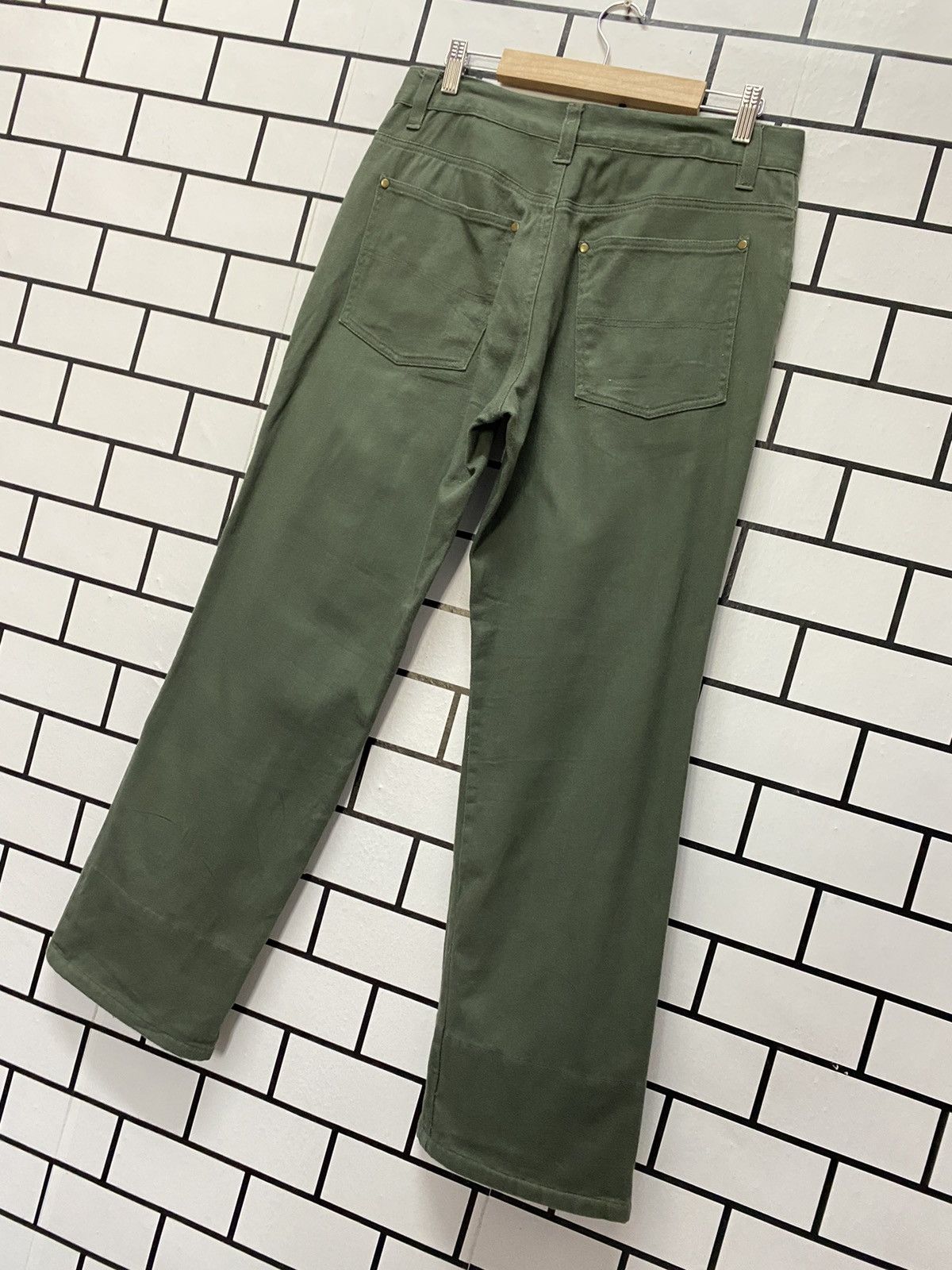 Designer × Japanese Brand Jungle Storm Japan Double Knee Casual Work Wear Pants Size US 32 / EU 48 - 11 Thumbnail