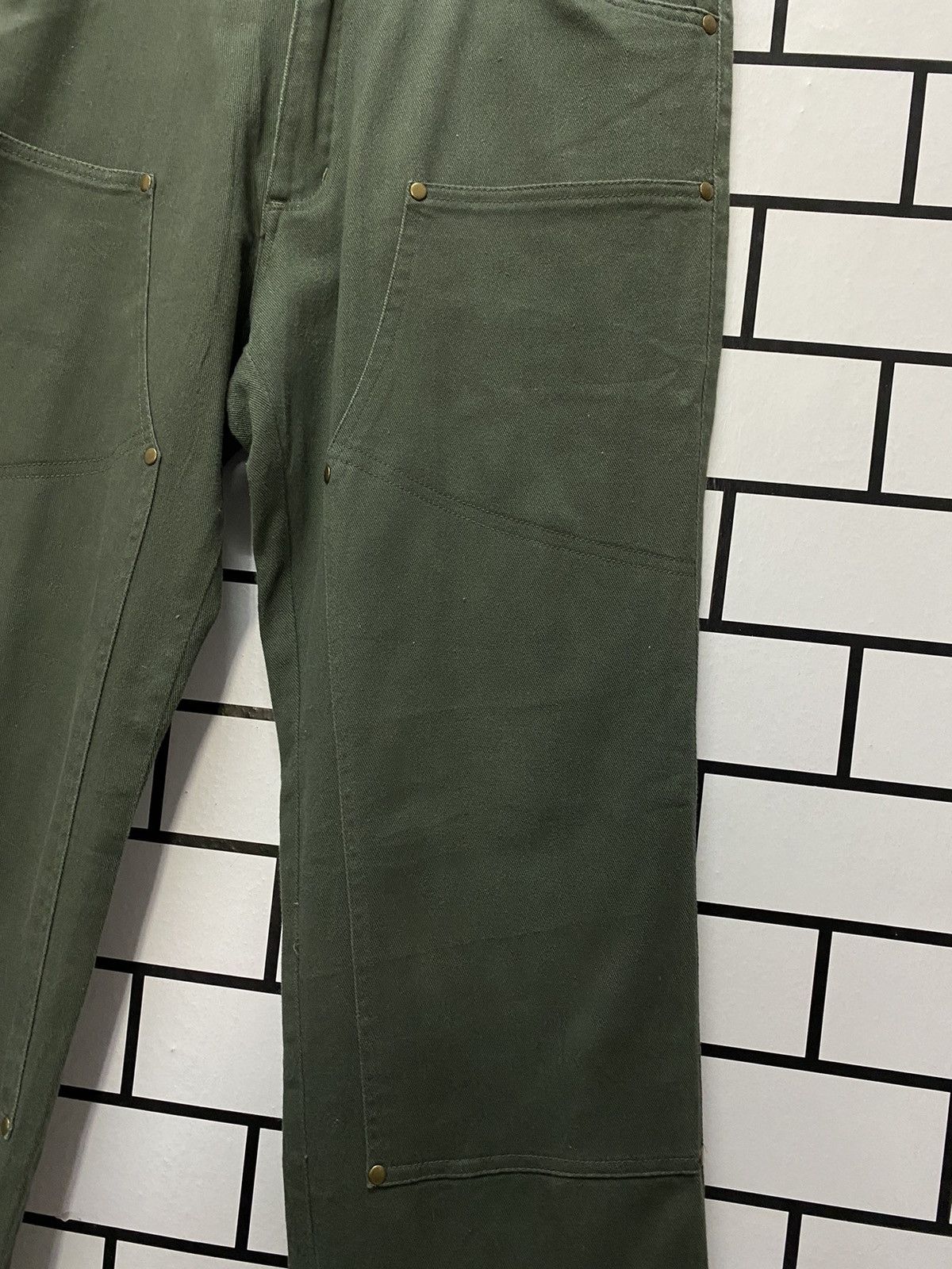Designer × Japanese Brand Jungle Storm Japan Double Knee Casual Work Wear Pants Size US 32 / EU 48 - 7 Thumbnail