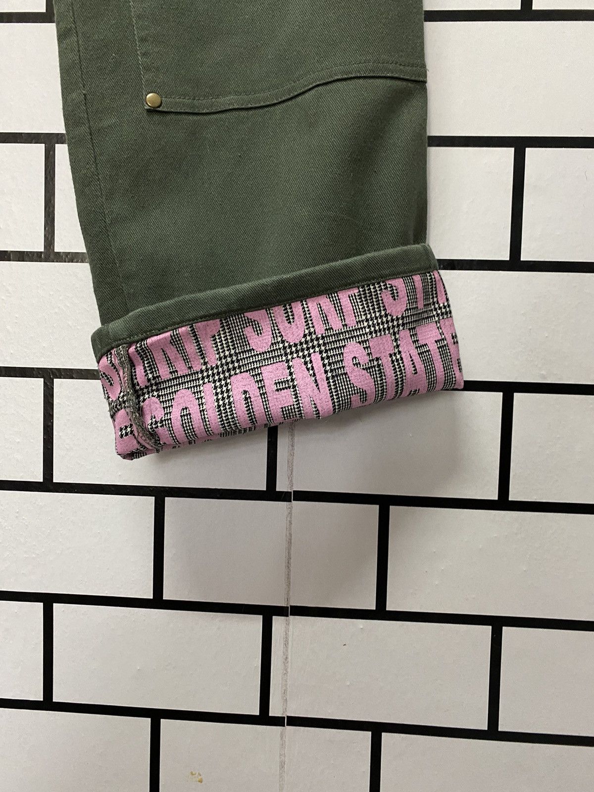 Designer × Japanese Brand Jungle Storm Japan Double Knee Casual Work Wear Pants Size US 32 / EU 48 - 3 Thumbnail