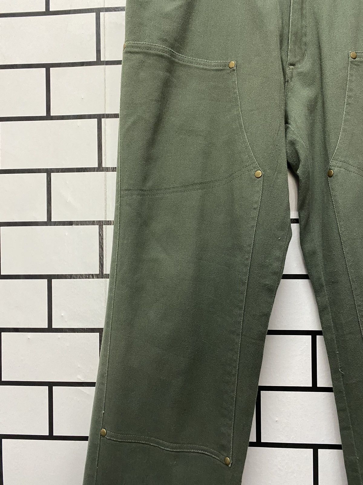Designer × Japanese Brand Jungle Storm Japan Double Knee Casual Work Wear Pants Size US 32 / EU 48 - 6 Thumbnail