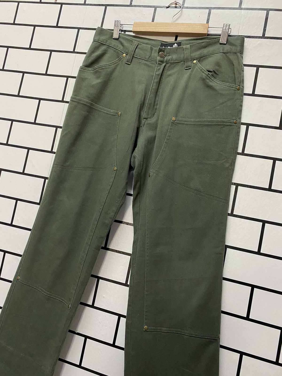Designer × Japanese Brand Jungle Storm Japan Double Knee Casual Work Wear Pants Size US 32 / EU 48 - 5 Thumbnail