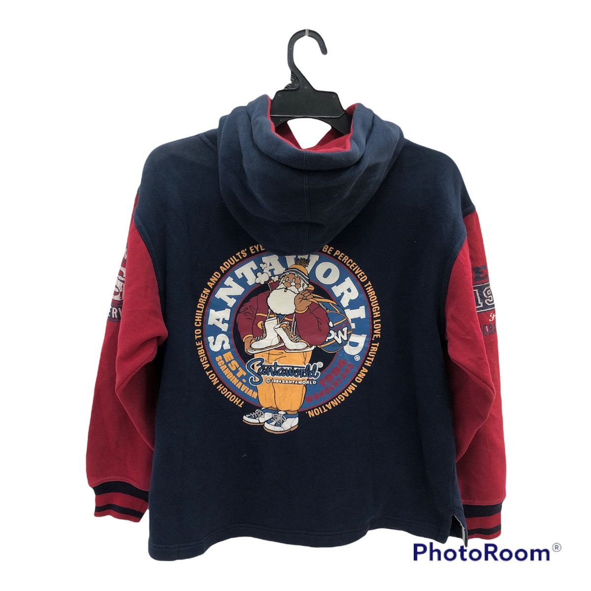 Japanese Brand × Vintage Vintage Captain Santa hodie with big printed Size US M / EU 48-50 / 2 - 2 Thumbnail