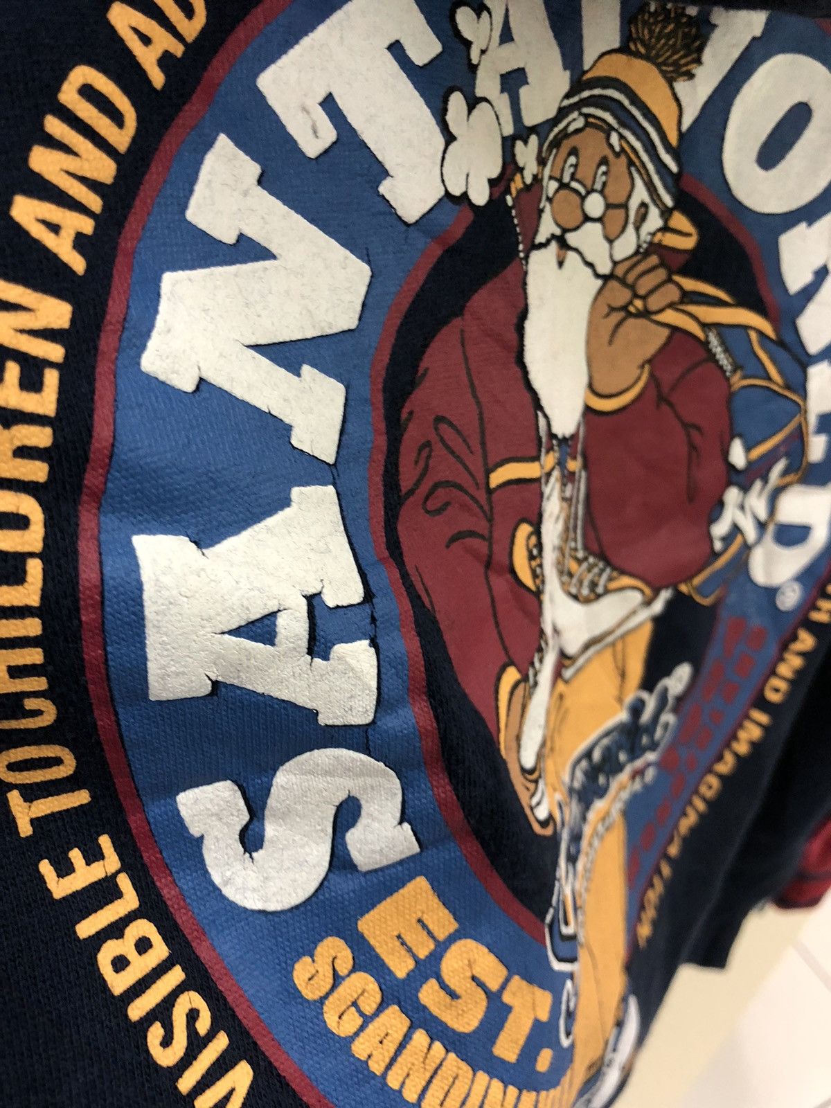 Japanese Brand × Vintage Vintage Captain Santa hodie with big printed Size US M / EU 48-50 / 2 - 14 Thumbnail