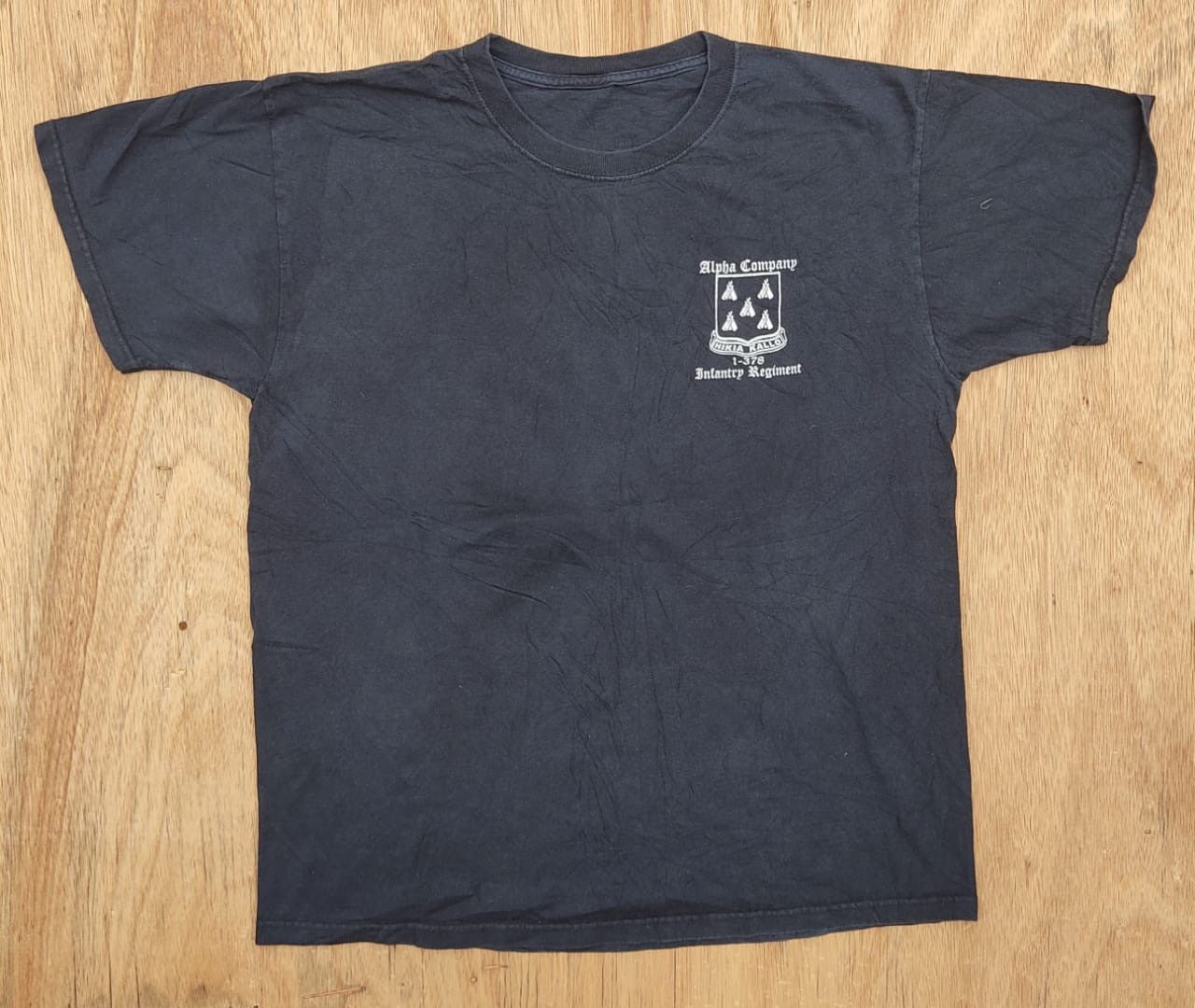 Vintage vintage tee warlords D4 Size US L / EU 52-54 / 3 - 3 Thumbnail