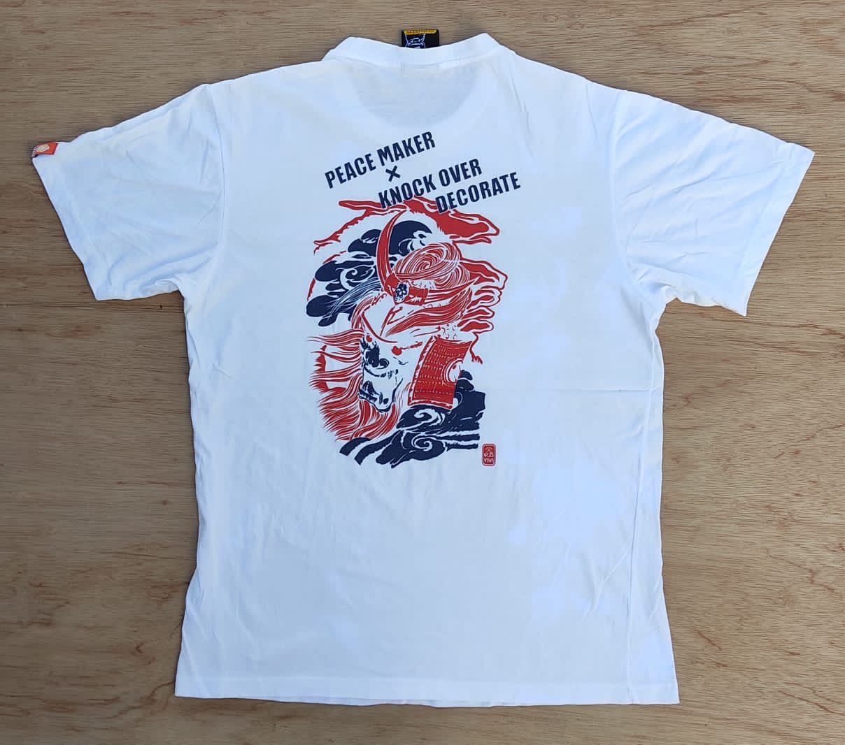Vintage Vintage tee D - 8 Japan samurai Ronin Size US M / EU 48-50 / 2 - 1 Thumbnail