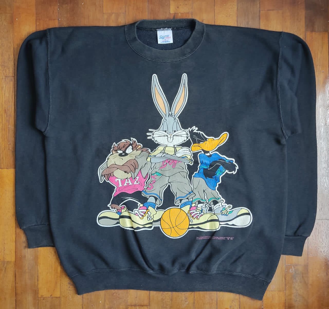 Cartoon Network × Vintage Vintage Tazmania sw 1 Size US XL / EU 56 / 4 - 1 Thumbnail
