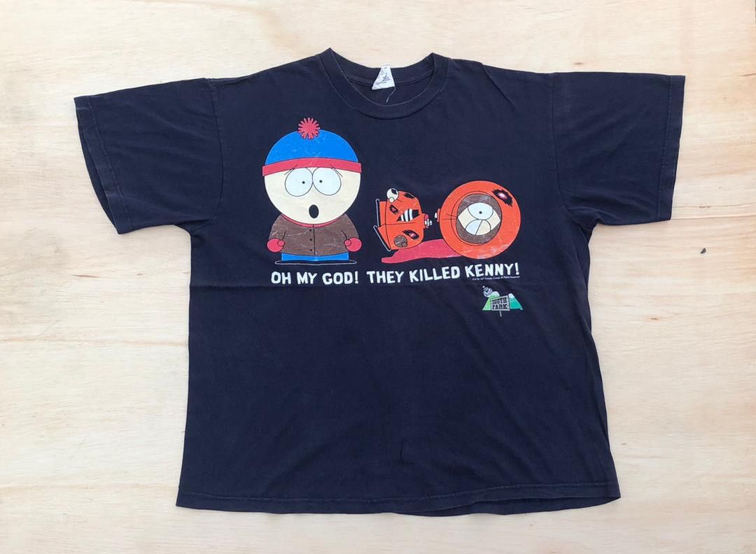 Vintage vintage tee southpark ( A 18 ) Size US XL / EU 56 / 4 - 1 Thumbnail
