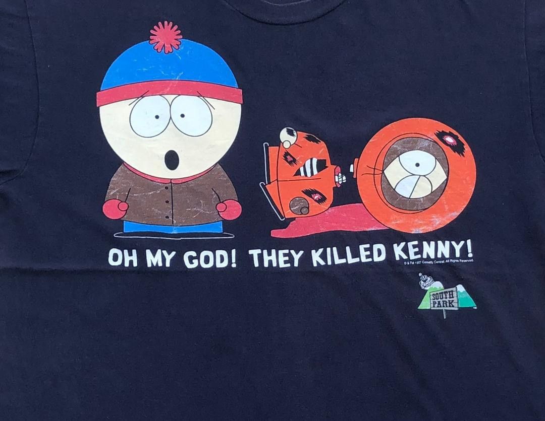 Vintage vintage tee southpark ( A 18 ) Size US XL / EU 56 / 4 - 2 Thumbnail