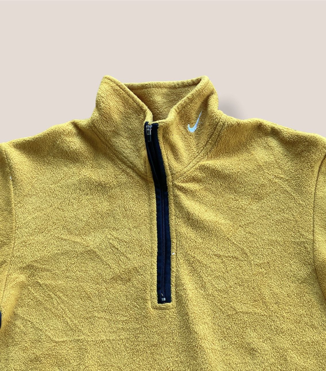 Nike × Vintage VINTAGE NIKE HALF ZIPPER FLEECE Size US L / EU 52-54 / 3 - 2 Thumbnail