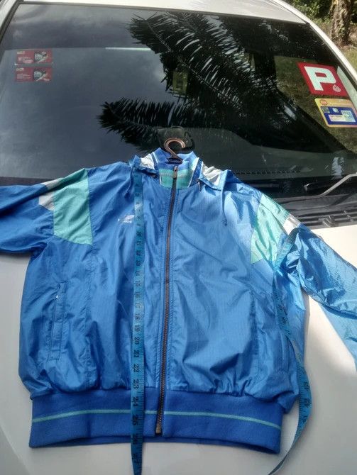 Adidas VINTAGE ADIDAS TREFOIL LIGHT JACKET Size US L / EU 52-54 / 3 - 10 Thumbnail