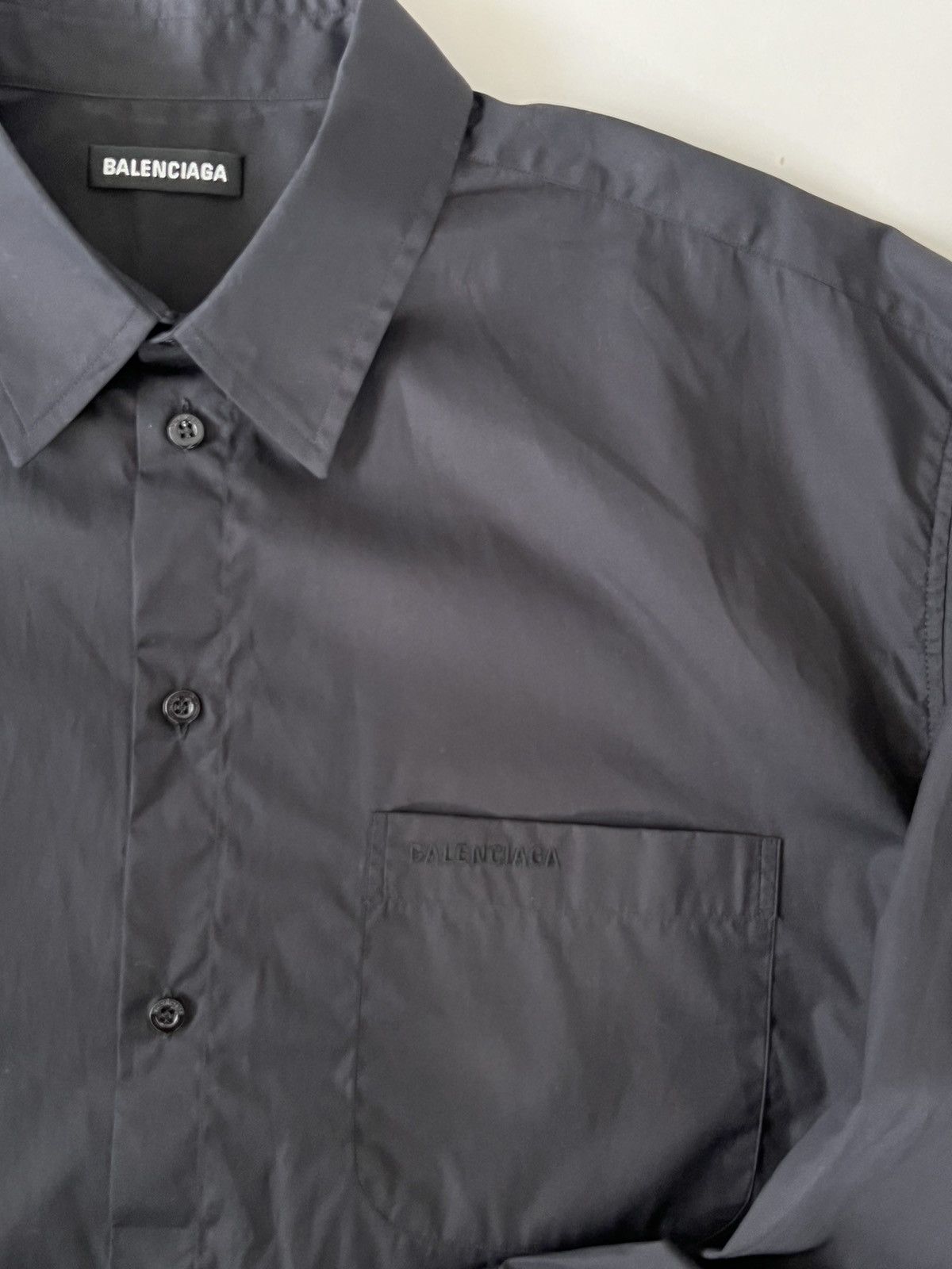 Balenciaga Balenciaga Logo Shirt Size US M / EU 48-50 / 2 - 5 Thumbnail